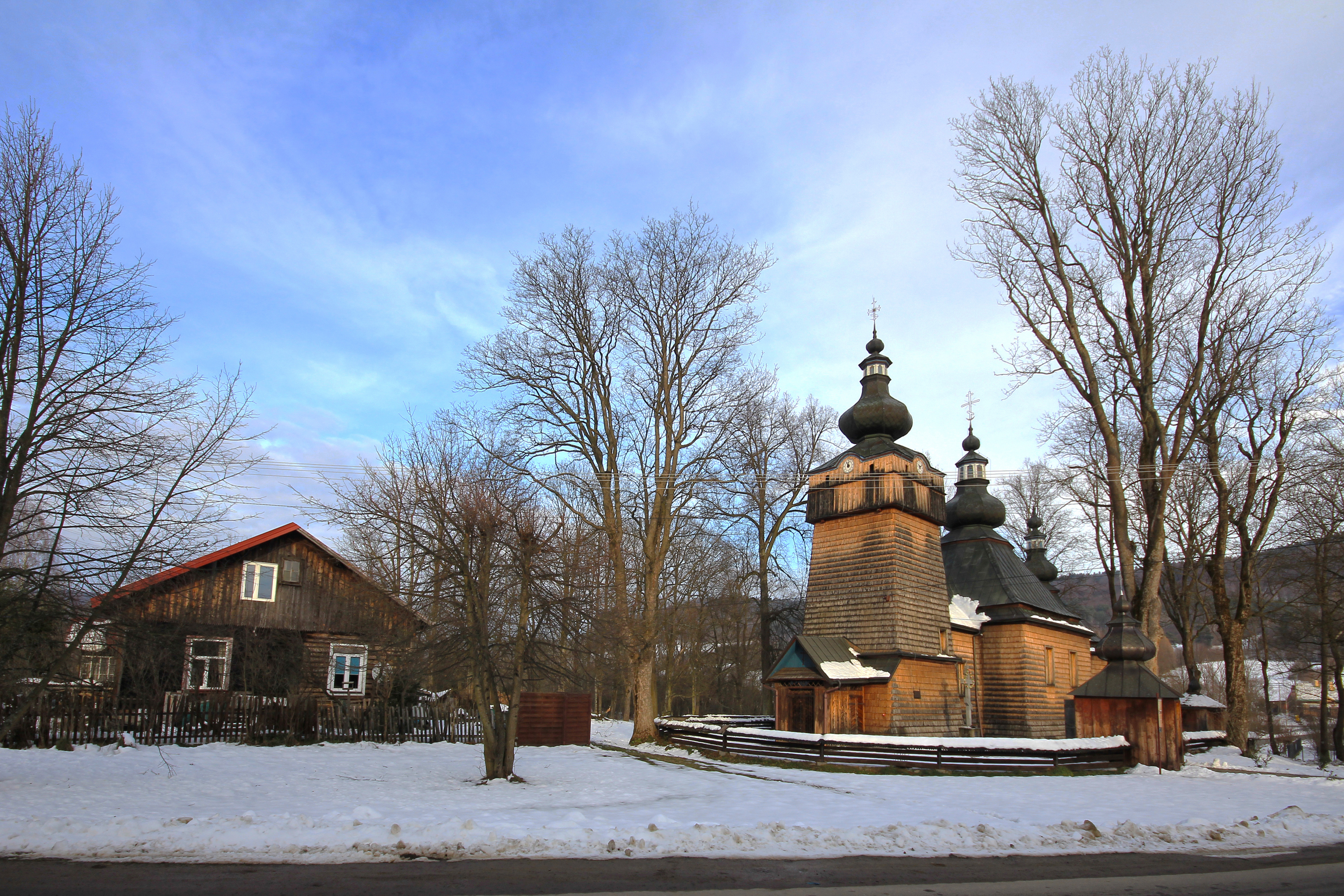 The Orthodox church in Hańczowa