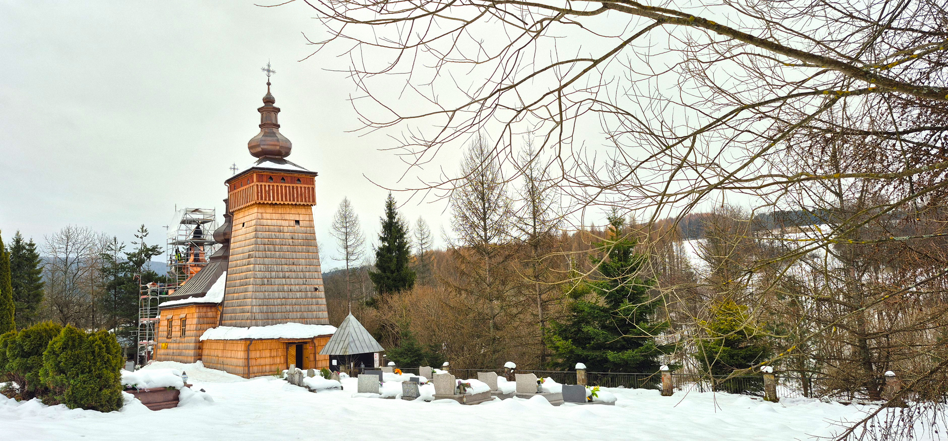 The Orthodox church in Leszczyny