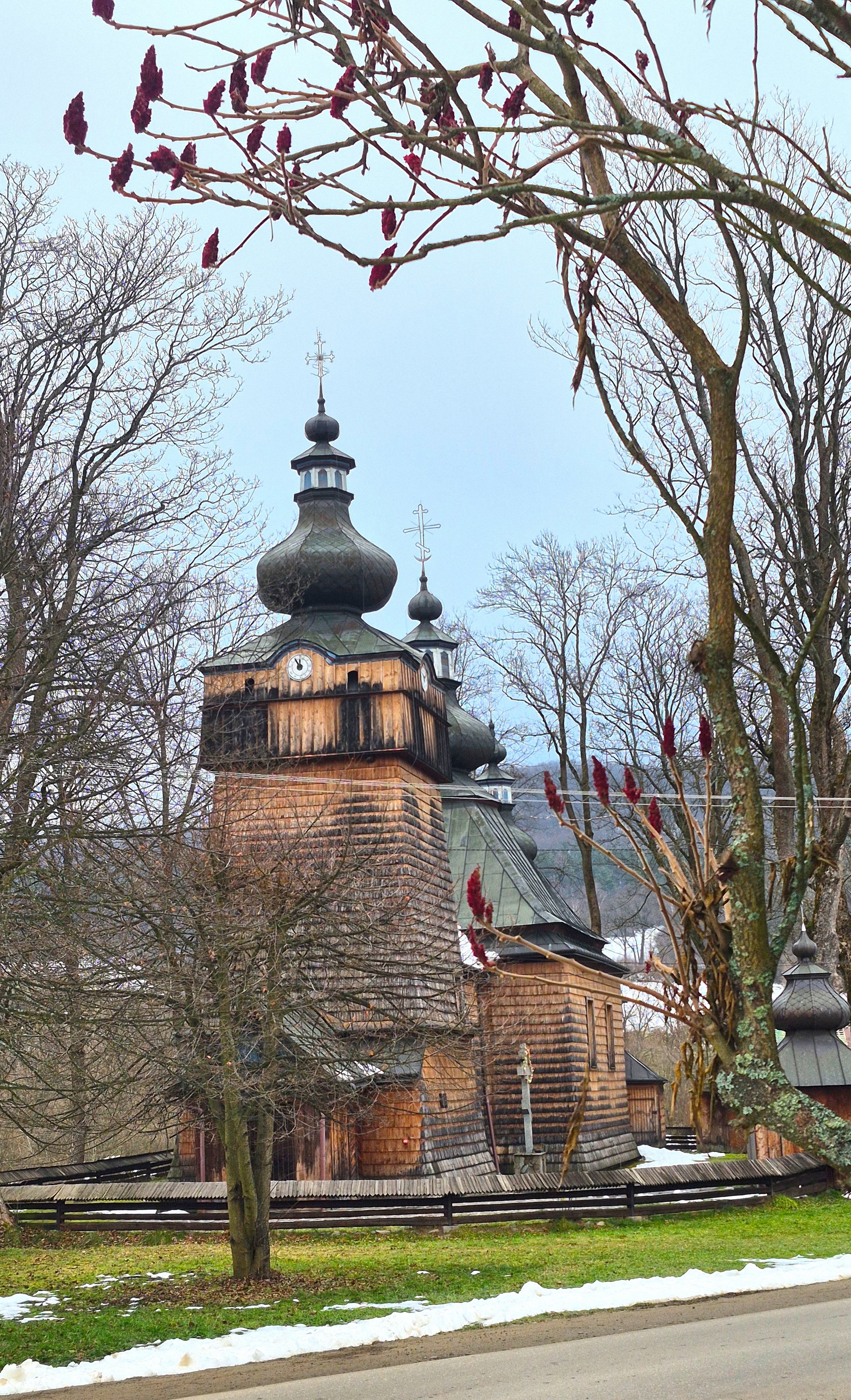 The Orthodox church in Hańczowa