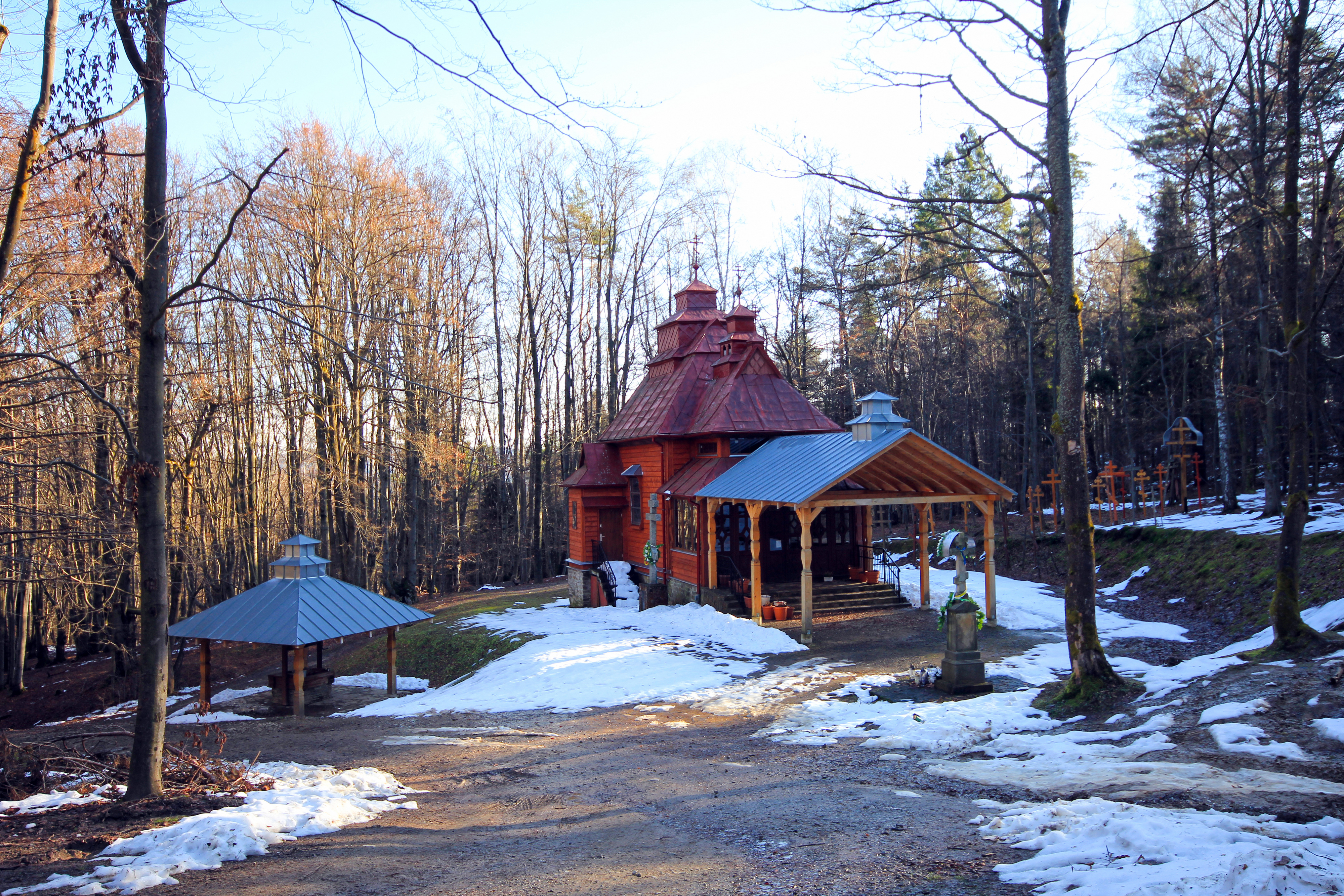 The former Orthodox church on Mountain Jawor