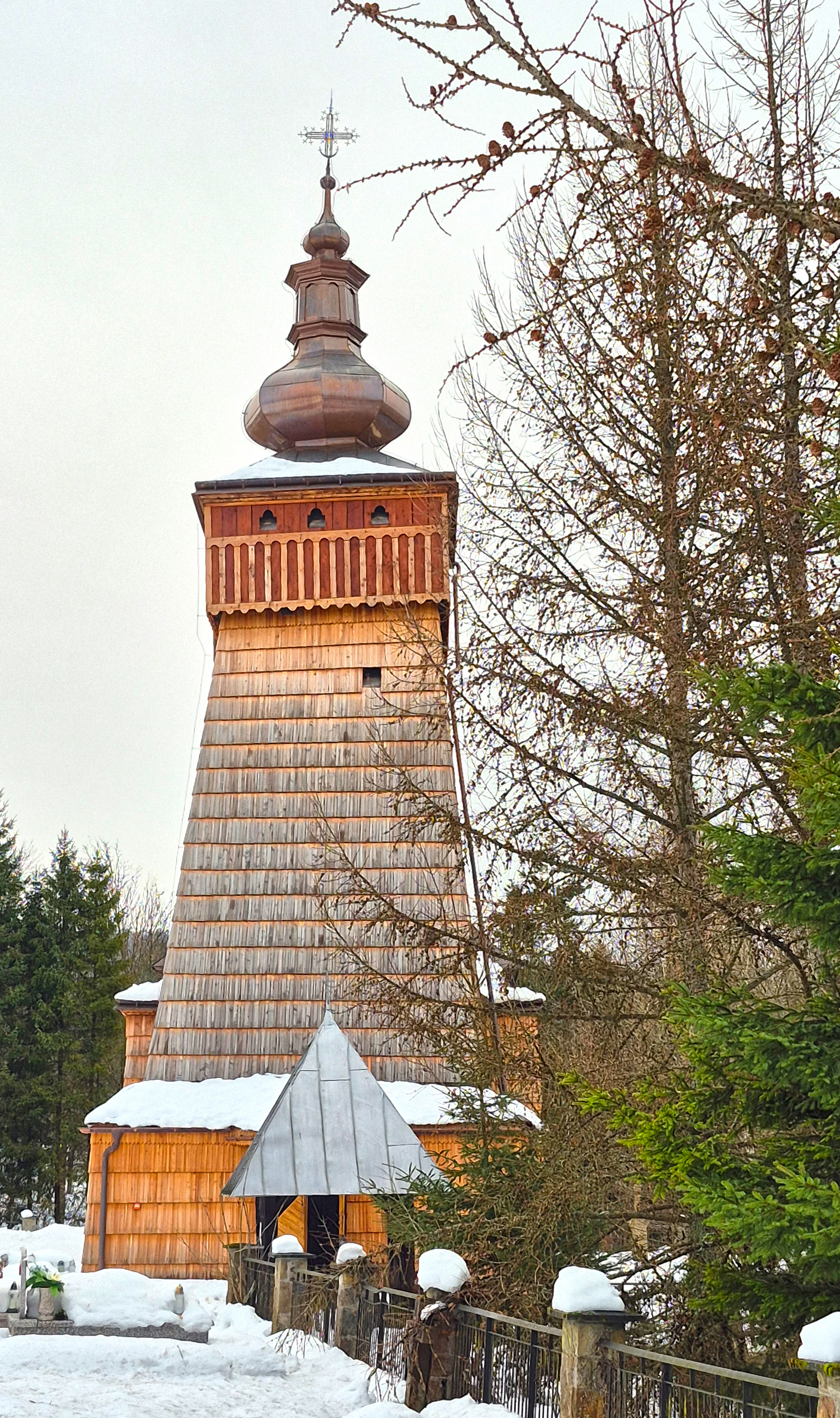 The Orthodox church in Leszczyny