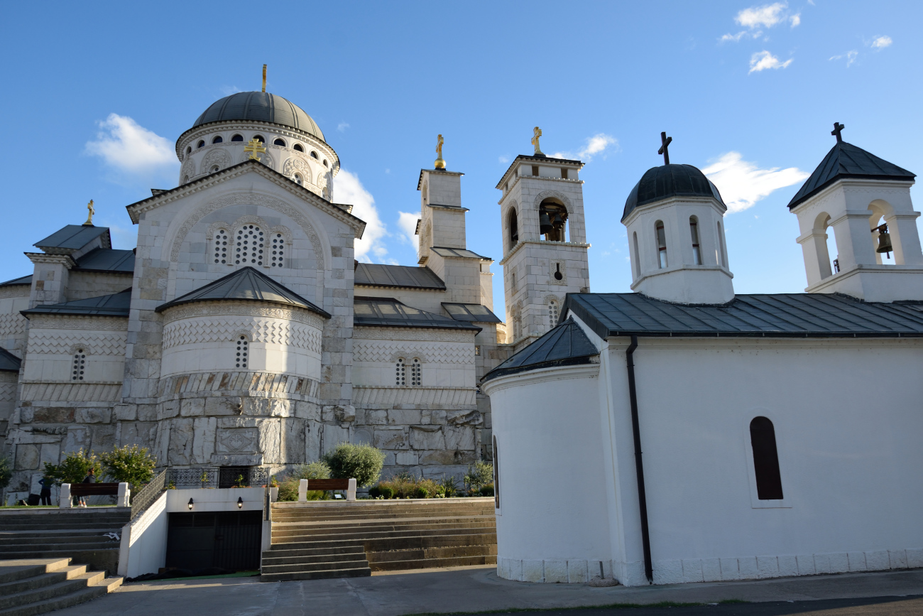 Katedra i mała cerkiew, Podgorica, 2024