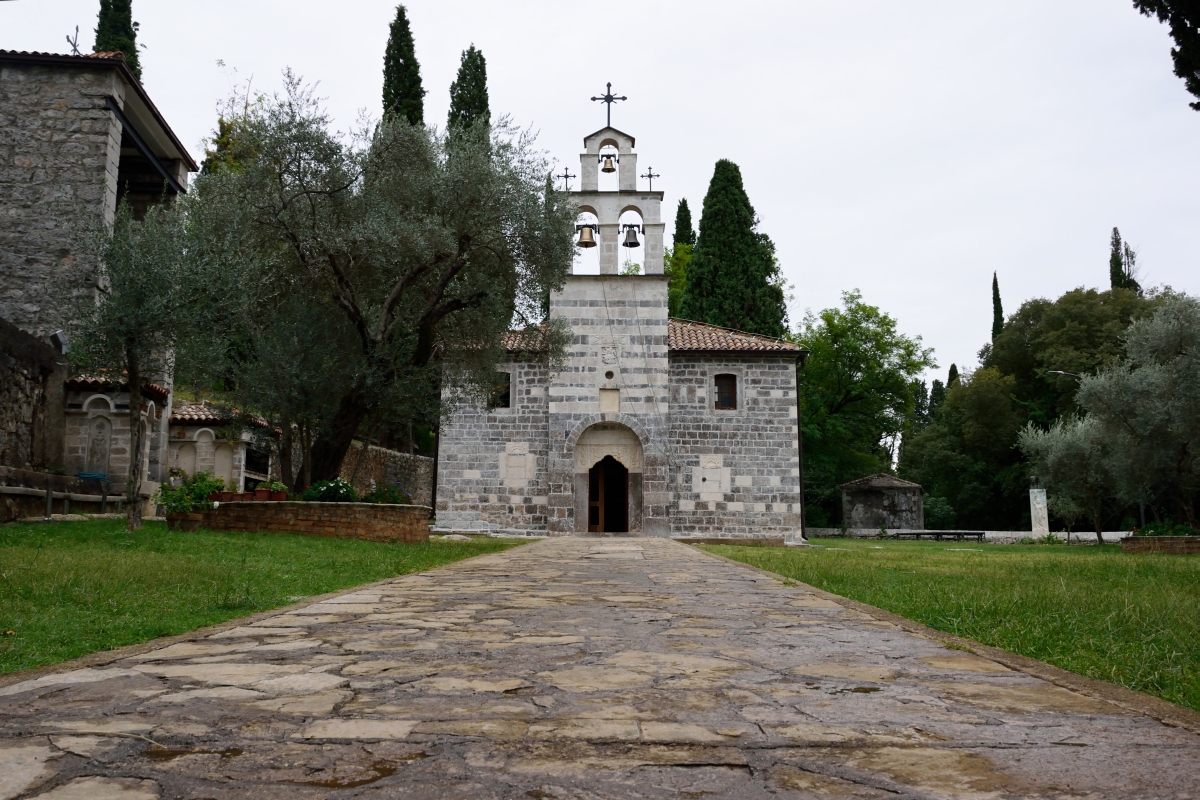 Jedna ze starych cerkwi w Podgoricy, 2024