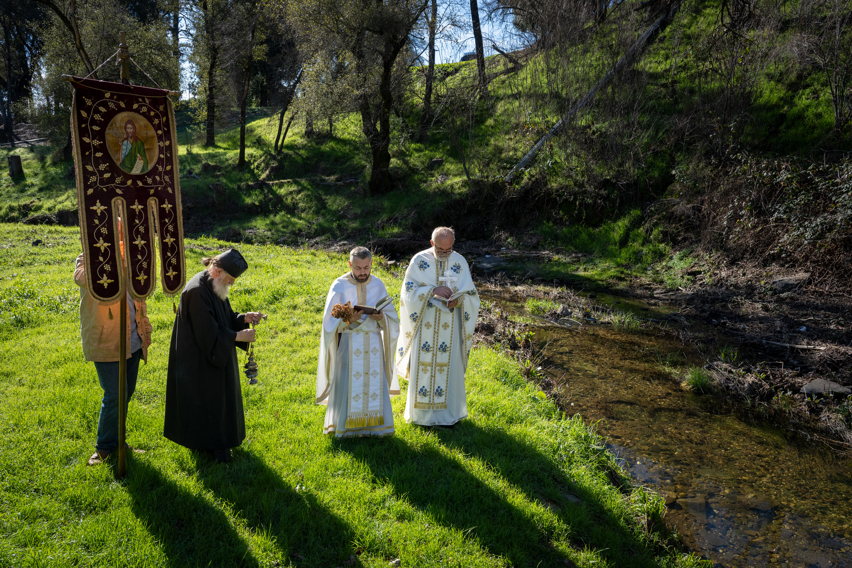 Theophany, St. Sava Church, Jackson, California, USA
