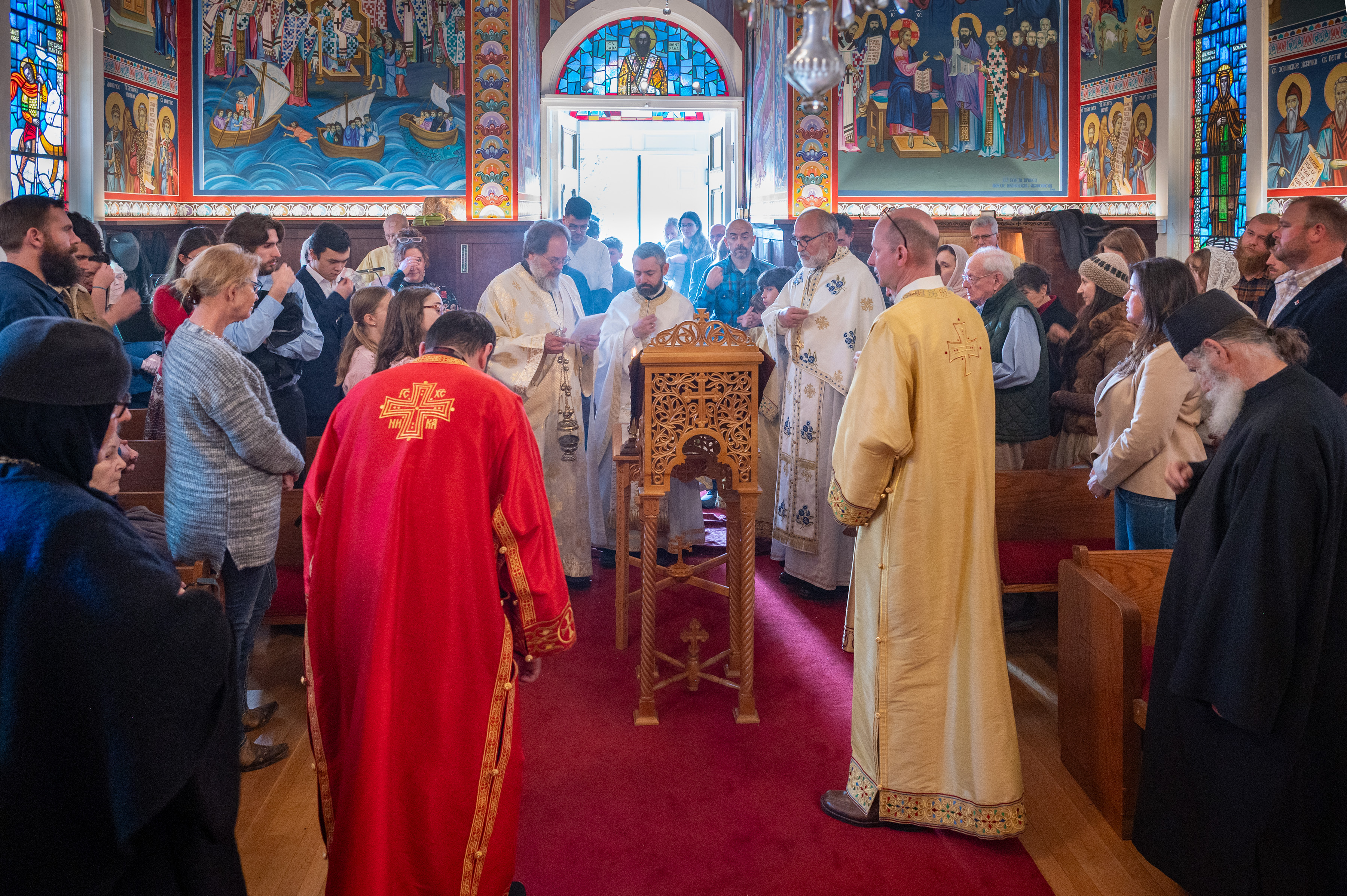 Савиндан–Savindan, Slava of St. Sava, St. Sava Church, Jackson, California, USA
