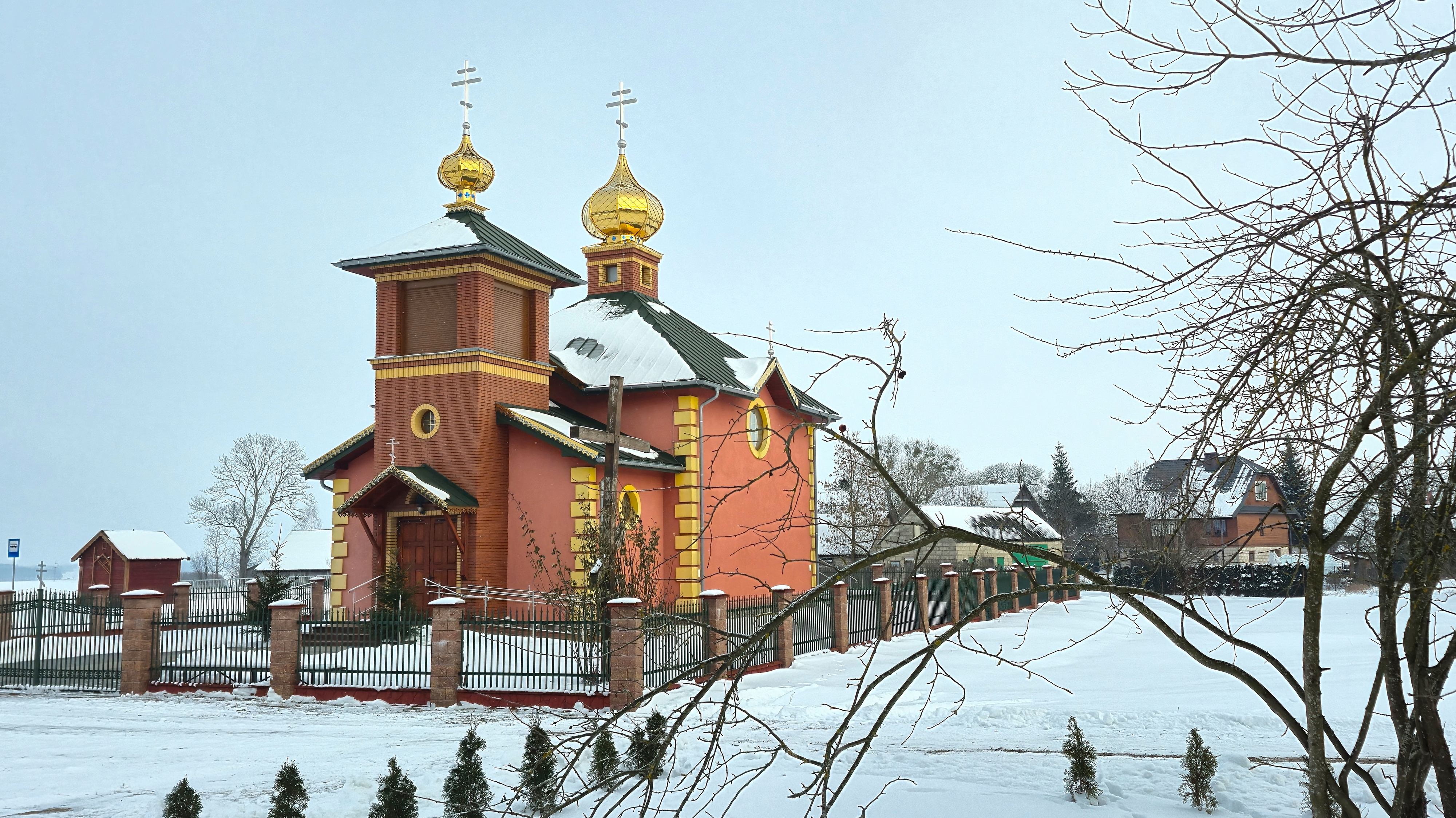 The Orthodox church in Zbucz