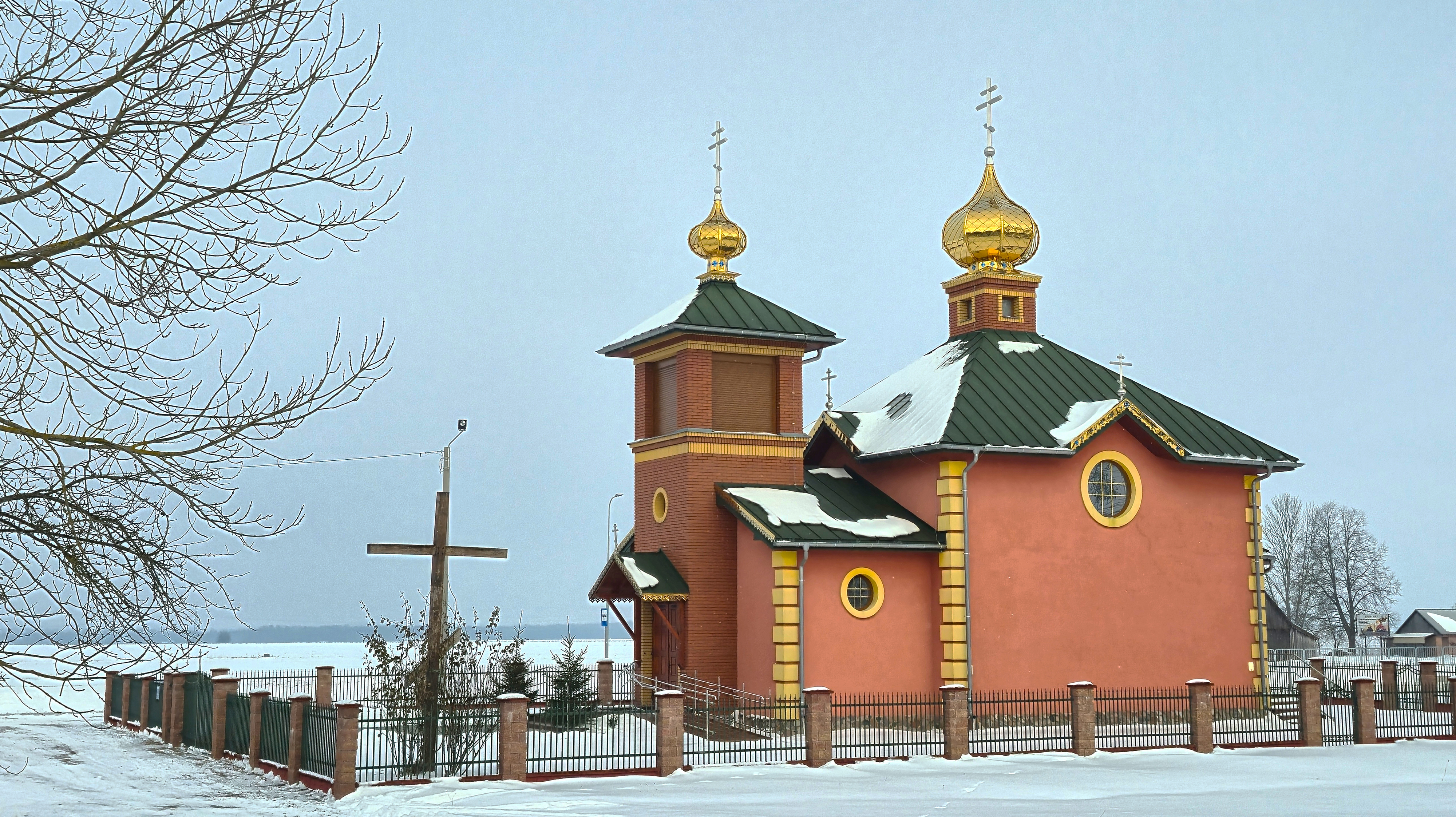 The Orthodox church in Zbucz