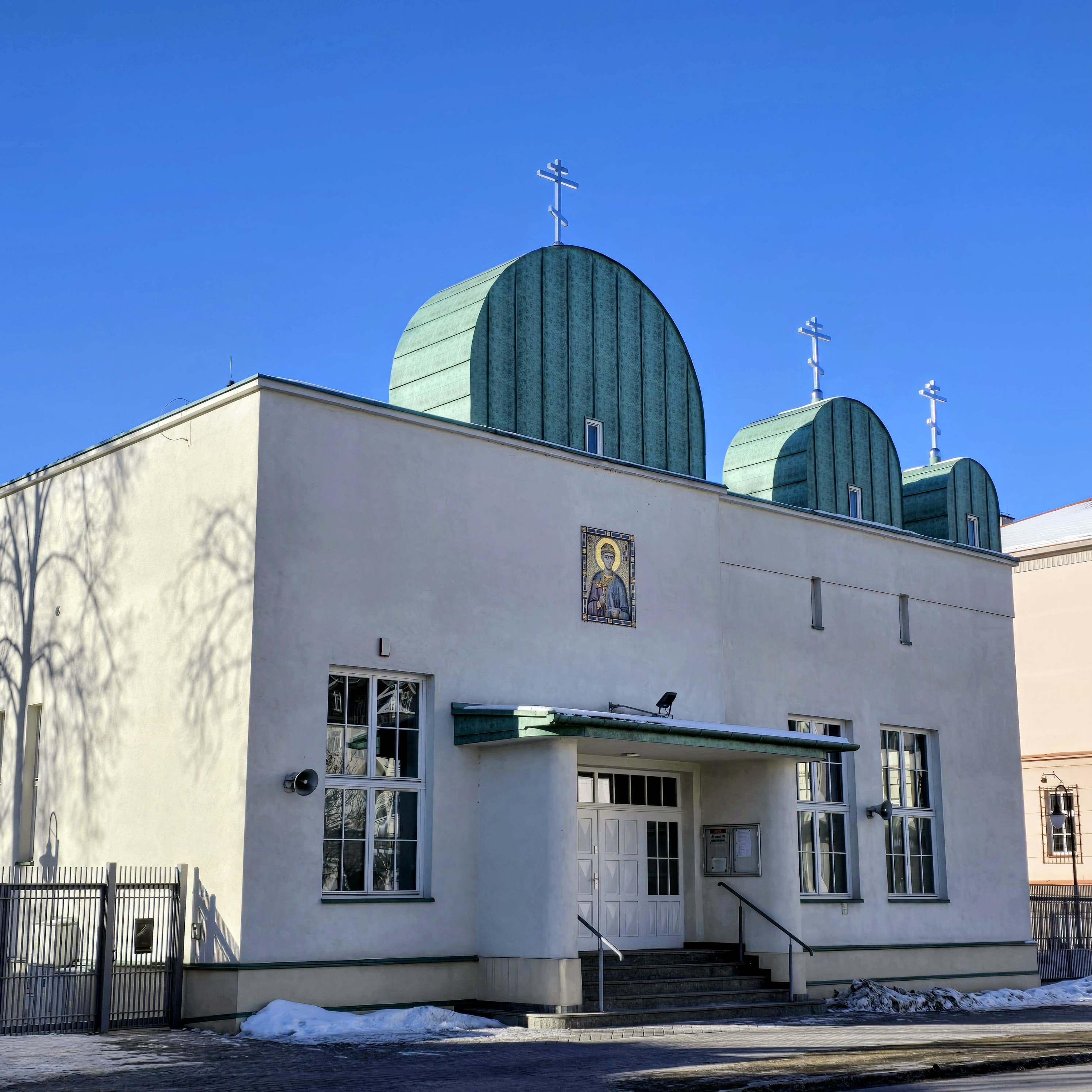 Cerkiew w Białymstoku przy ulicy Warszawskiej. 