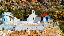 oczy_prawoslawia 
 Kapliczka Świętego Mikołaja okolice Nafpaktos -Grecja