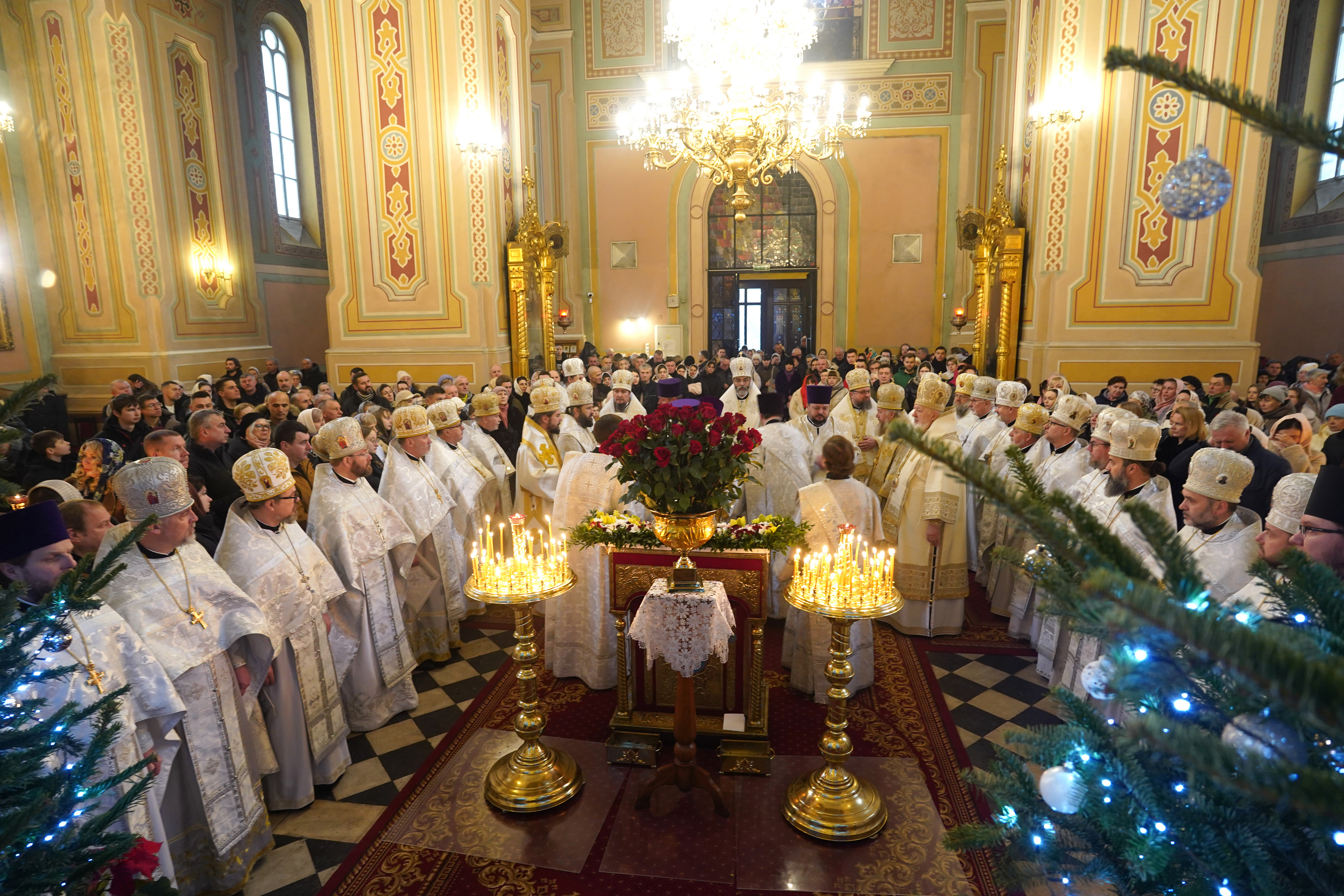 St. Sava of Serbia feast in St. Mary Magdalene Metropolitan Cathedral in Warsaw