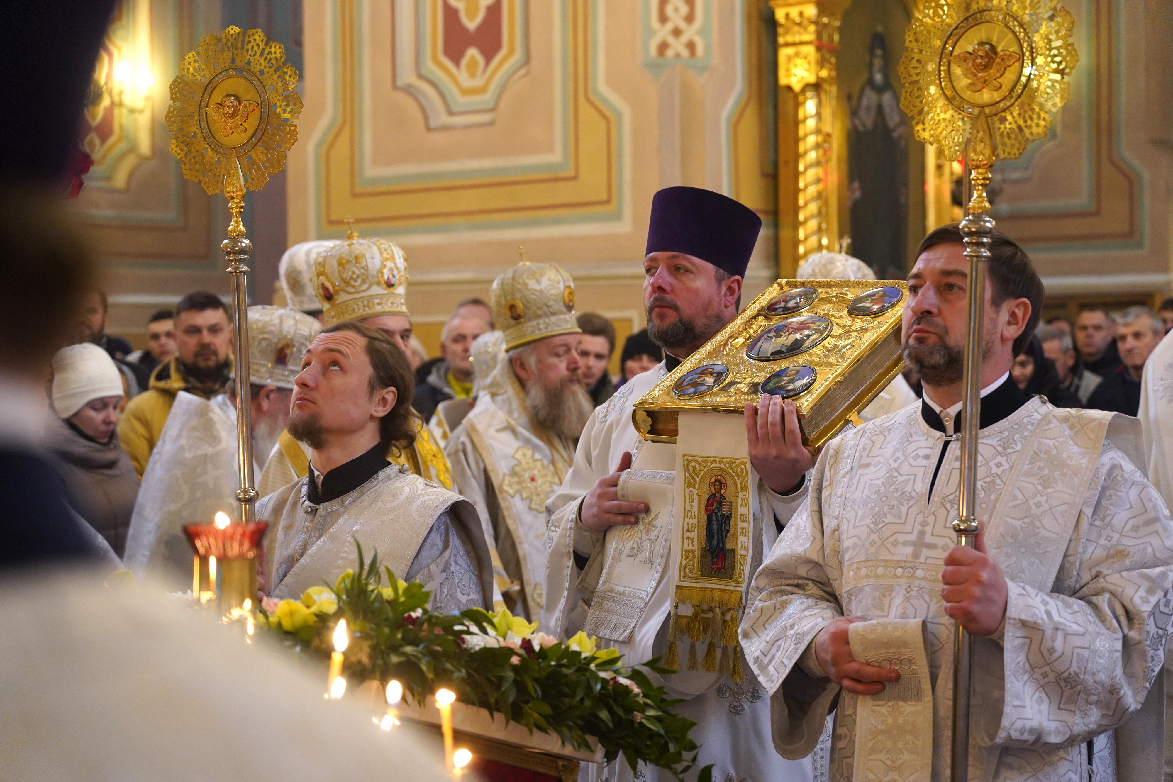 St. Sava of Serbia feast in St. Mary Magdalene Metropolitan Cathedral in Warsaw