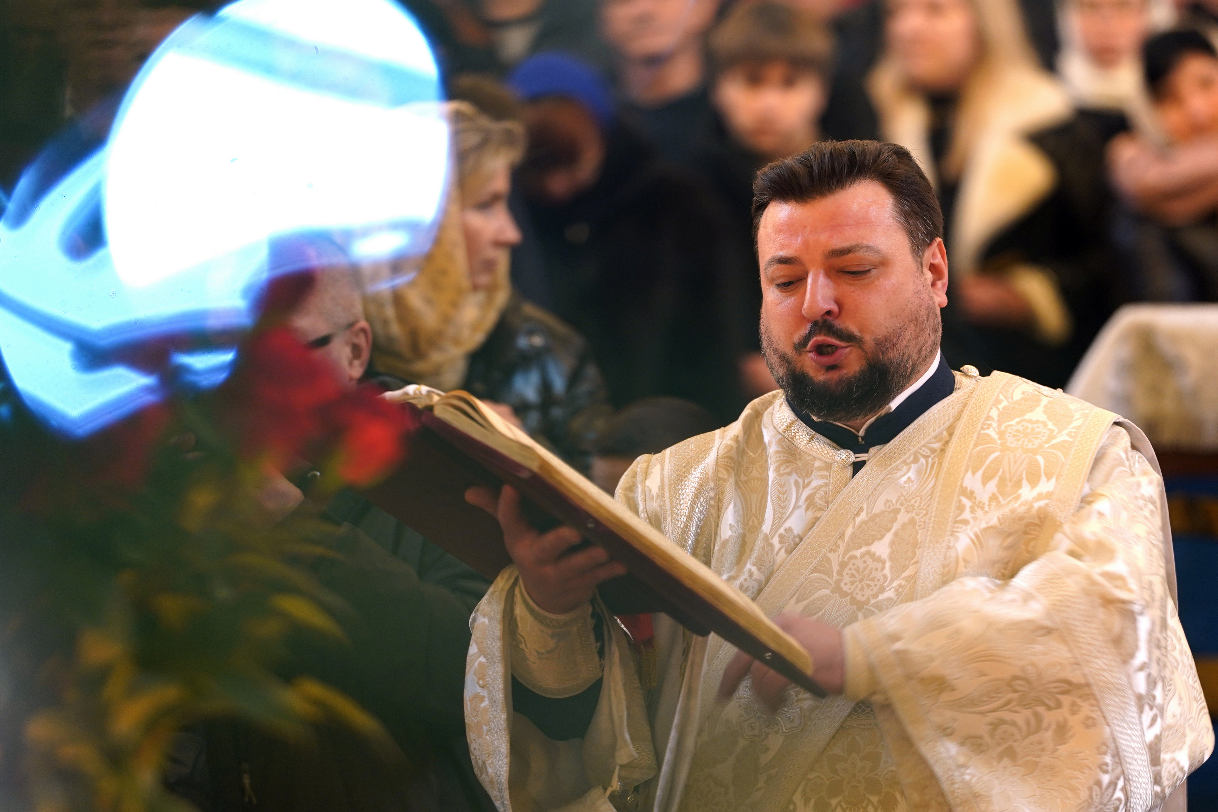 St. Sava of Serbia feast in St. Mary Magdalene Metropolitan Cathedral in Warsaw