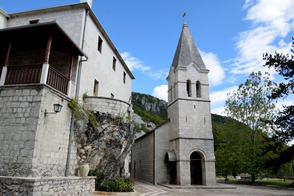 Church on the way to Ostrog monastery, 2024