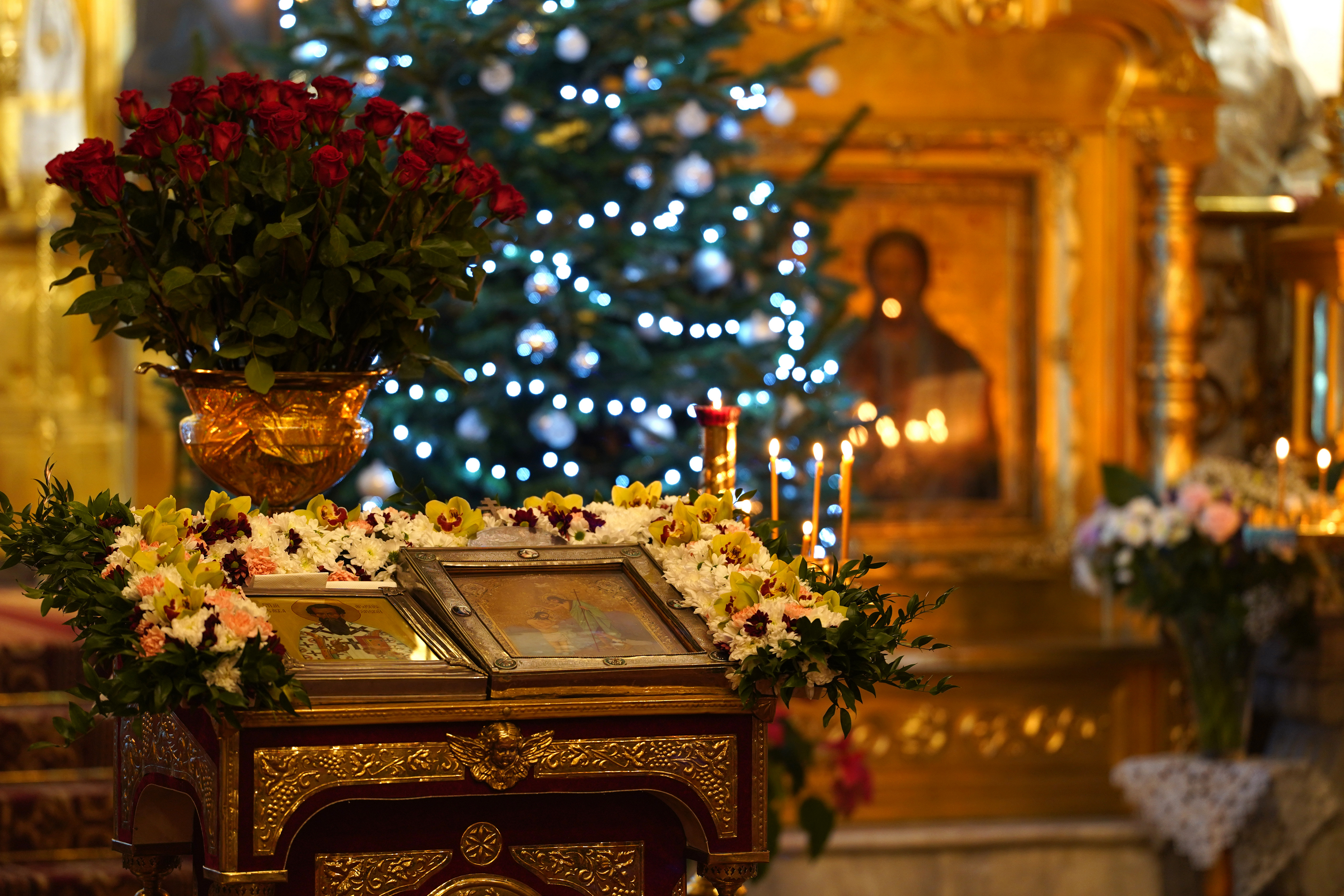 St. Sava of Serbia feast in St. Mary Magdalene Metropolitan Cathedral in Warsaw