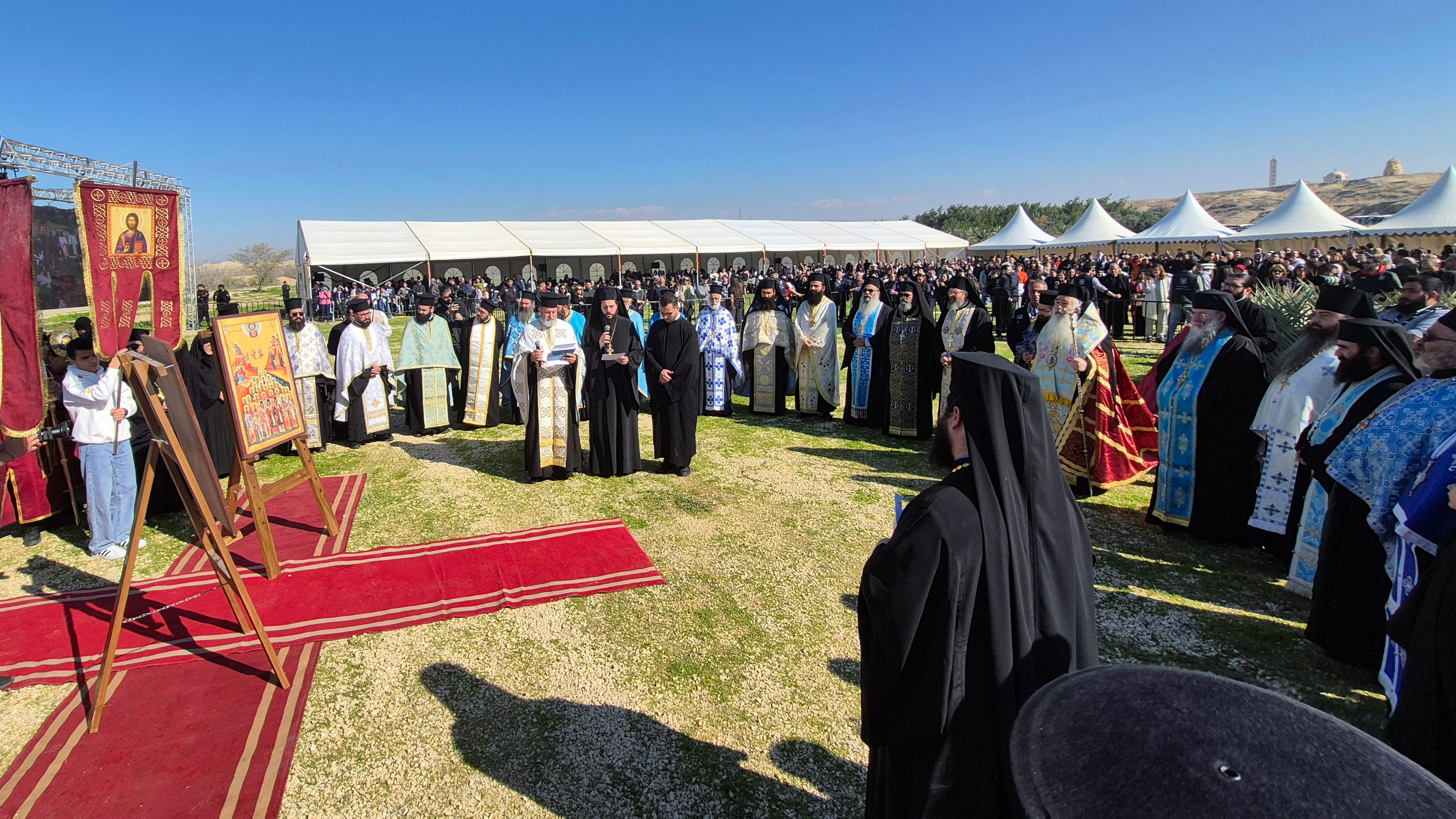 Epiphany feast at Bethany beyond the Jordan, 2026