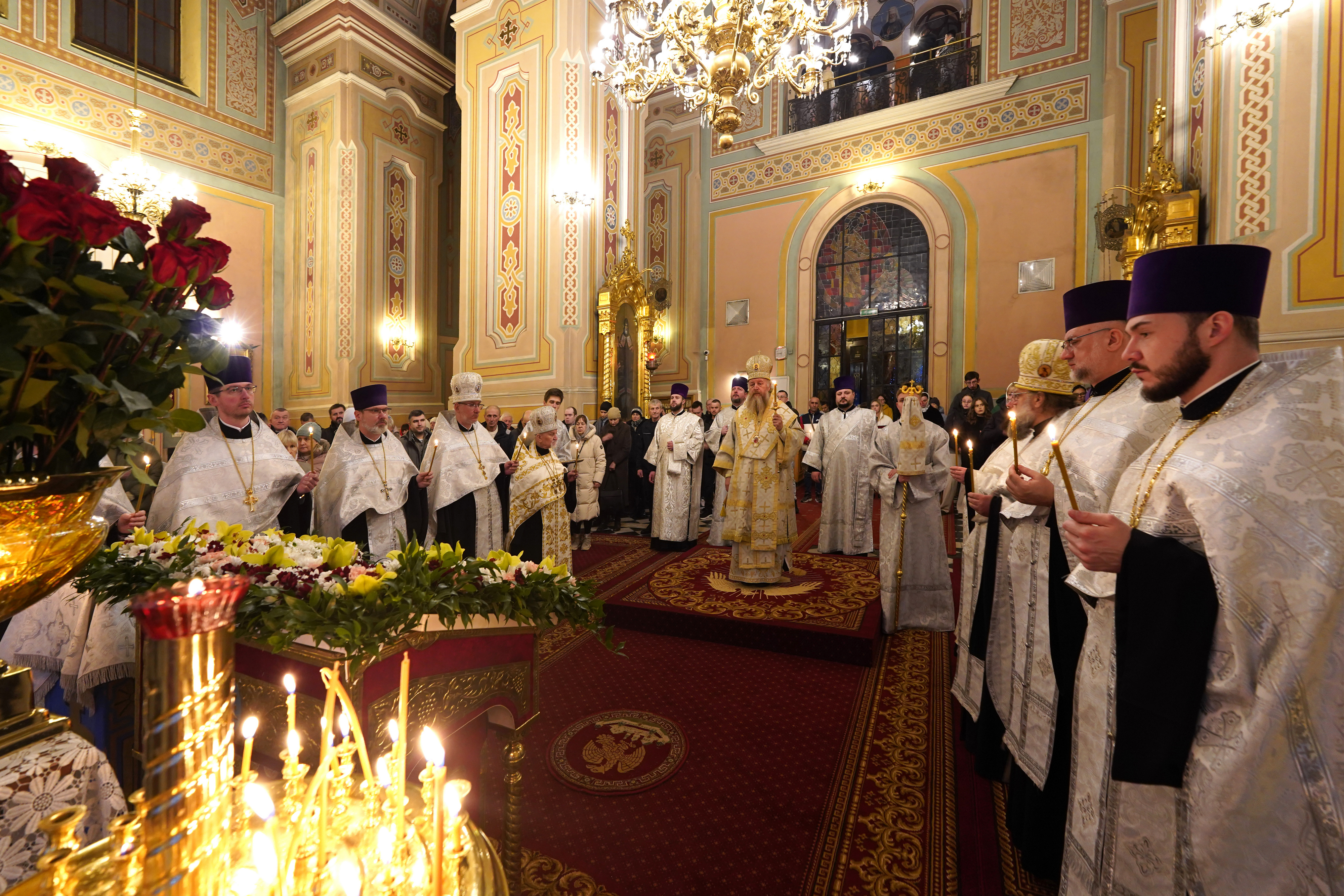 St. Sava of Serbia feast in St. Mary Magdalene Metropolitan Cathedral in Warsaw 