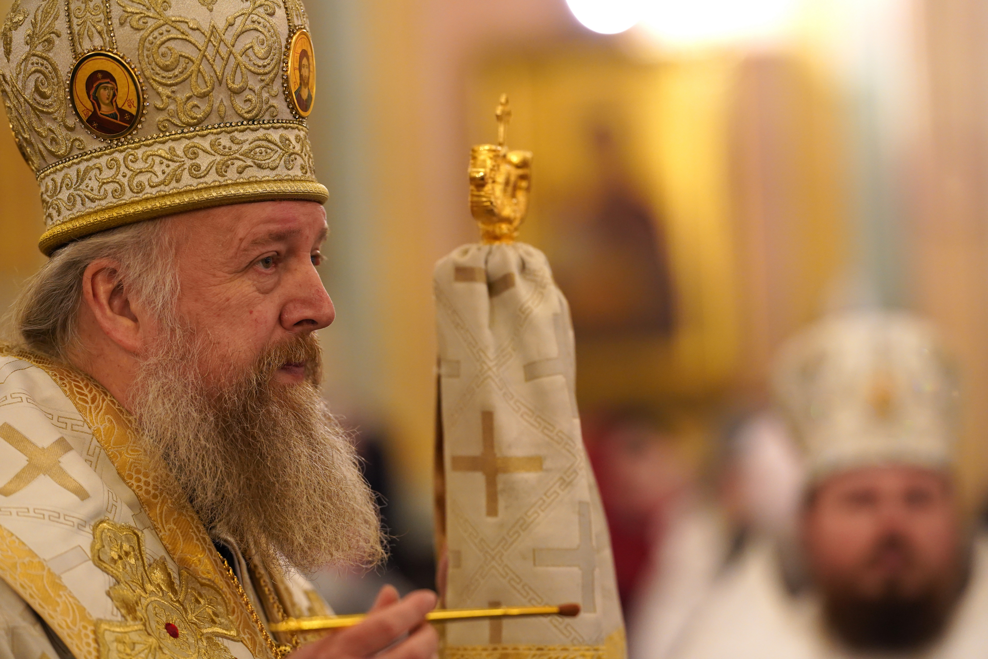 St. Sava of Serbia feast in St. Mary Magdalene Metropolitan Cathedral in Warsaw