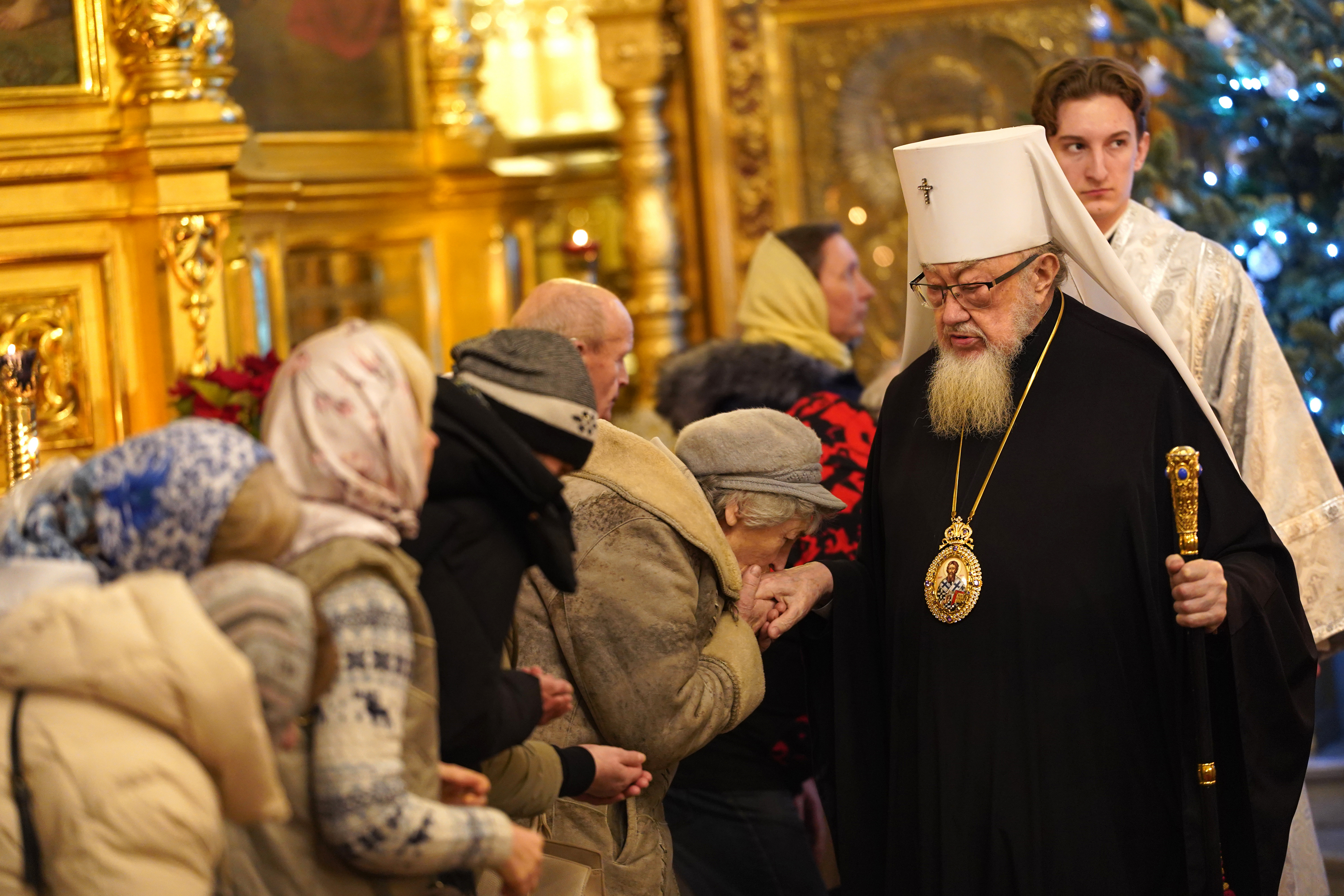 St. Sava of Serbia feast in St. Mary Magdalene Metropolitan Cathedral in Warsaw