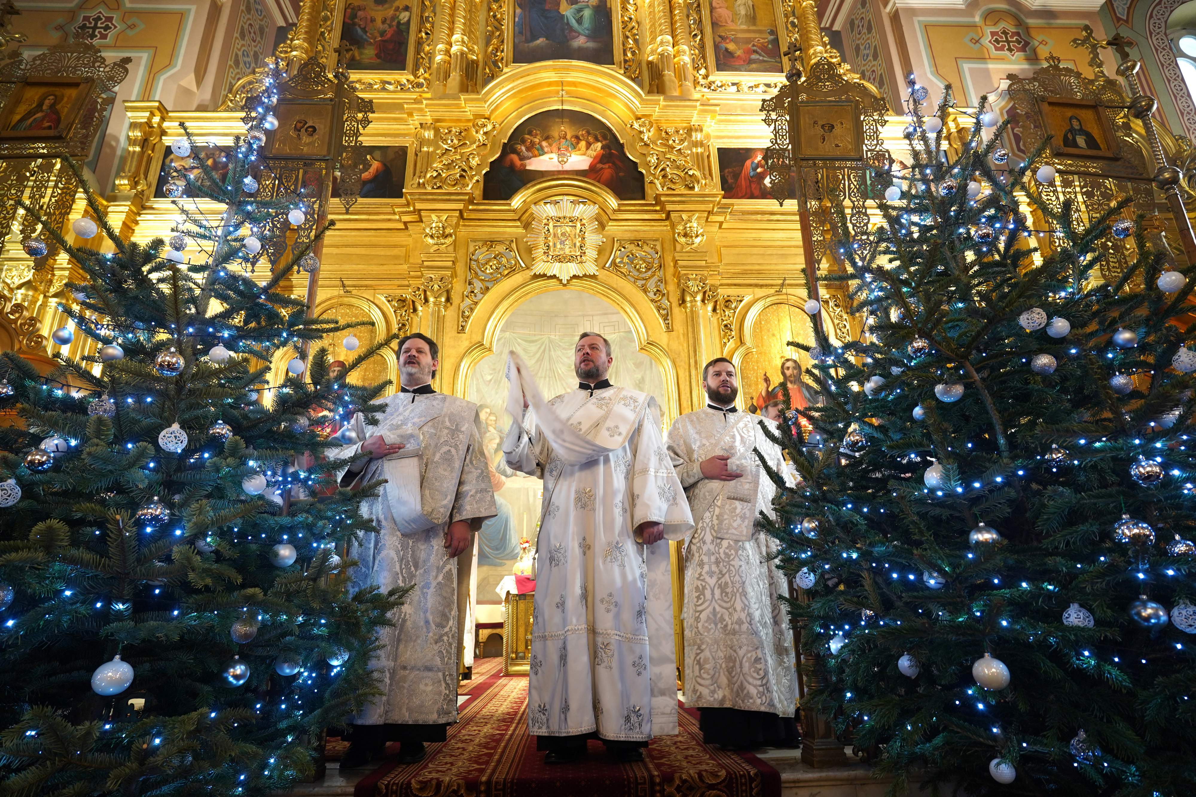 St. Sava of Serbia feast in St. Mary Magdalene Metropolitan Cathedral in Warsaw