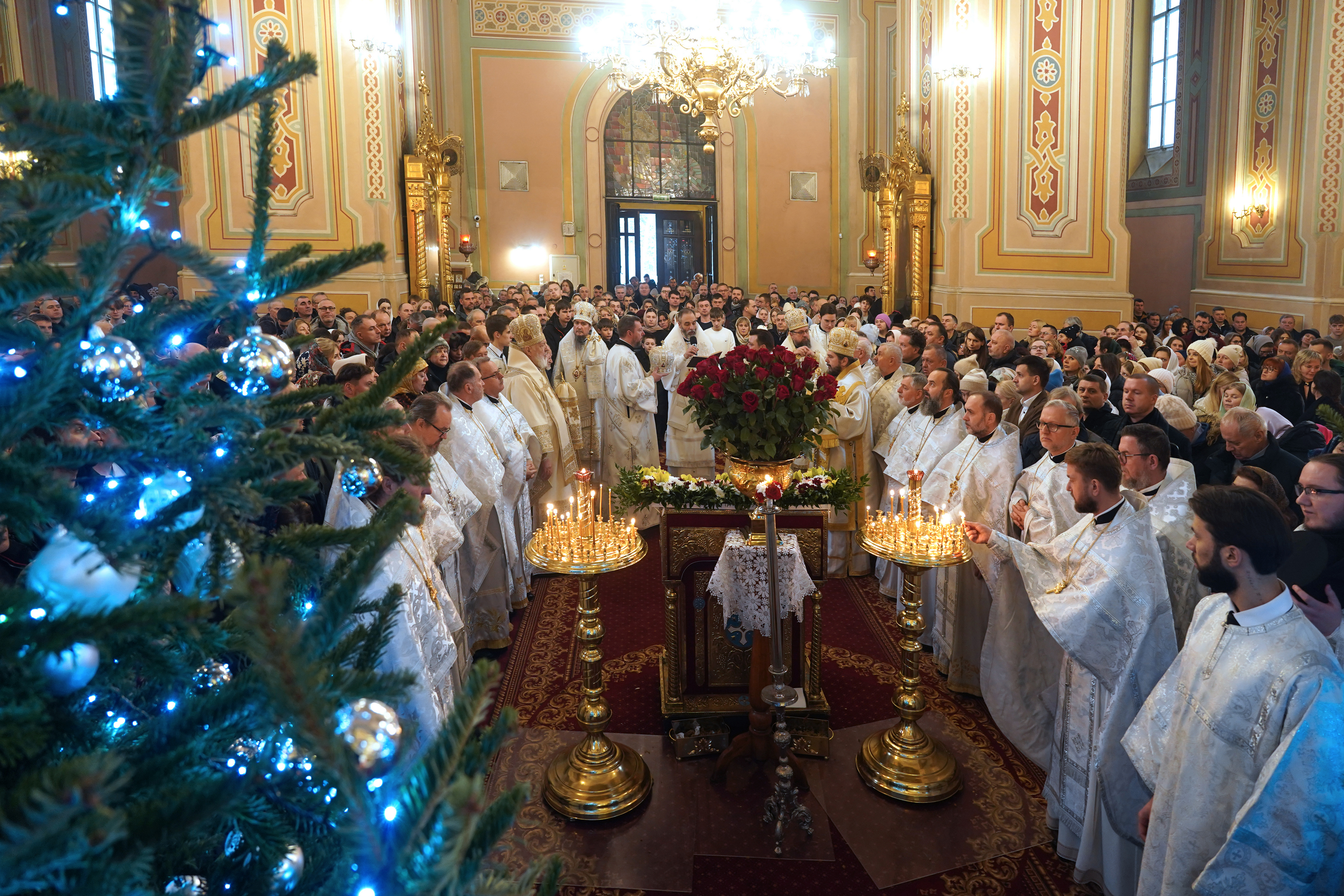 St. Sava of Serbia feast in St. Mary Magdalene Metropolitan Cathedral in Warsaw