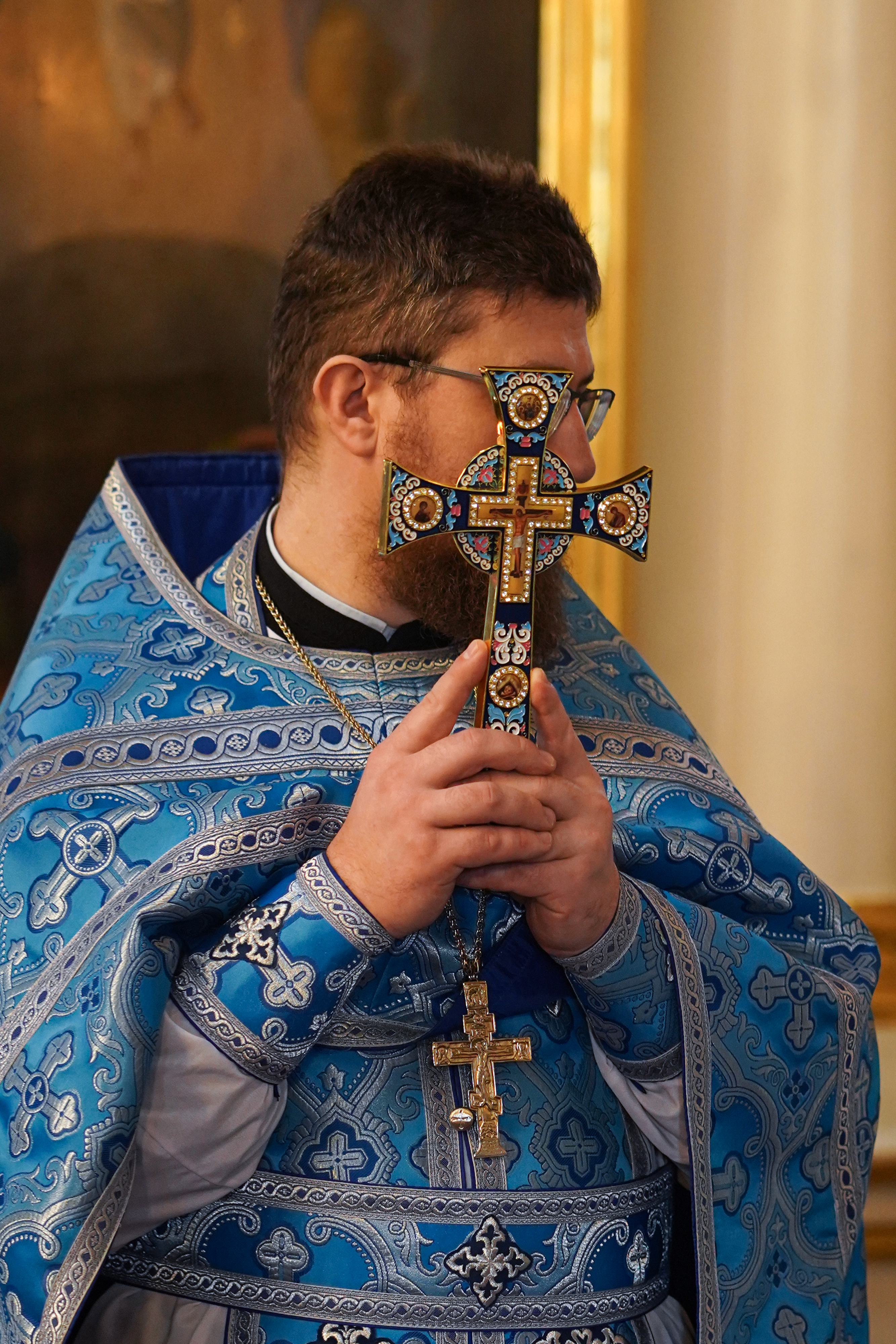 The Meeting of the Lord feast in St. Nicholas Cathedral in Białystok