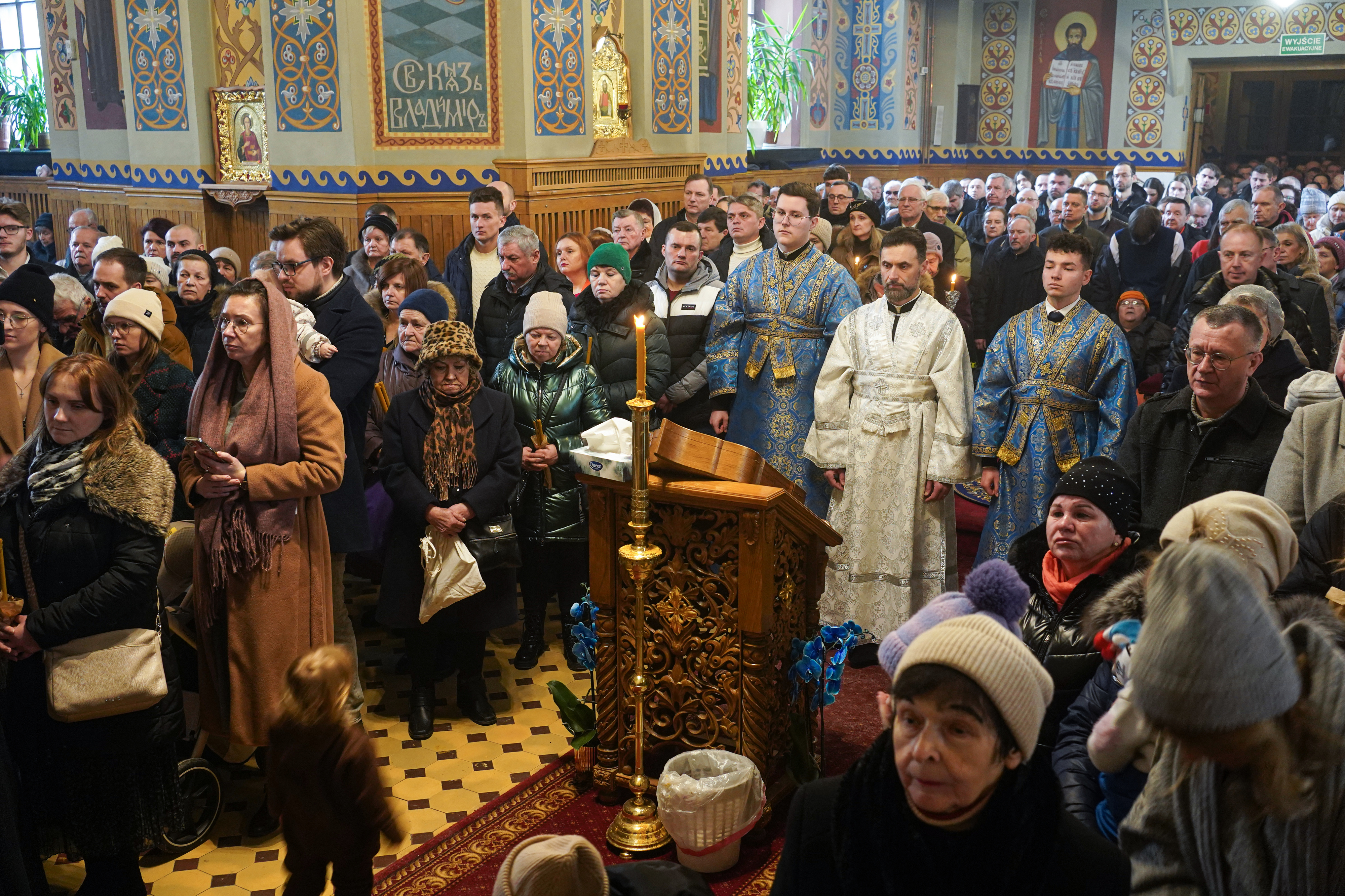 The Meeting of the Lord feast in St. Nicholas Cathedral in Białystok
