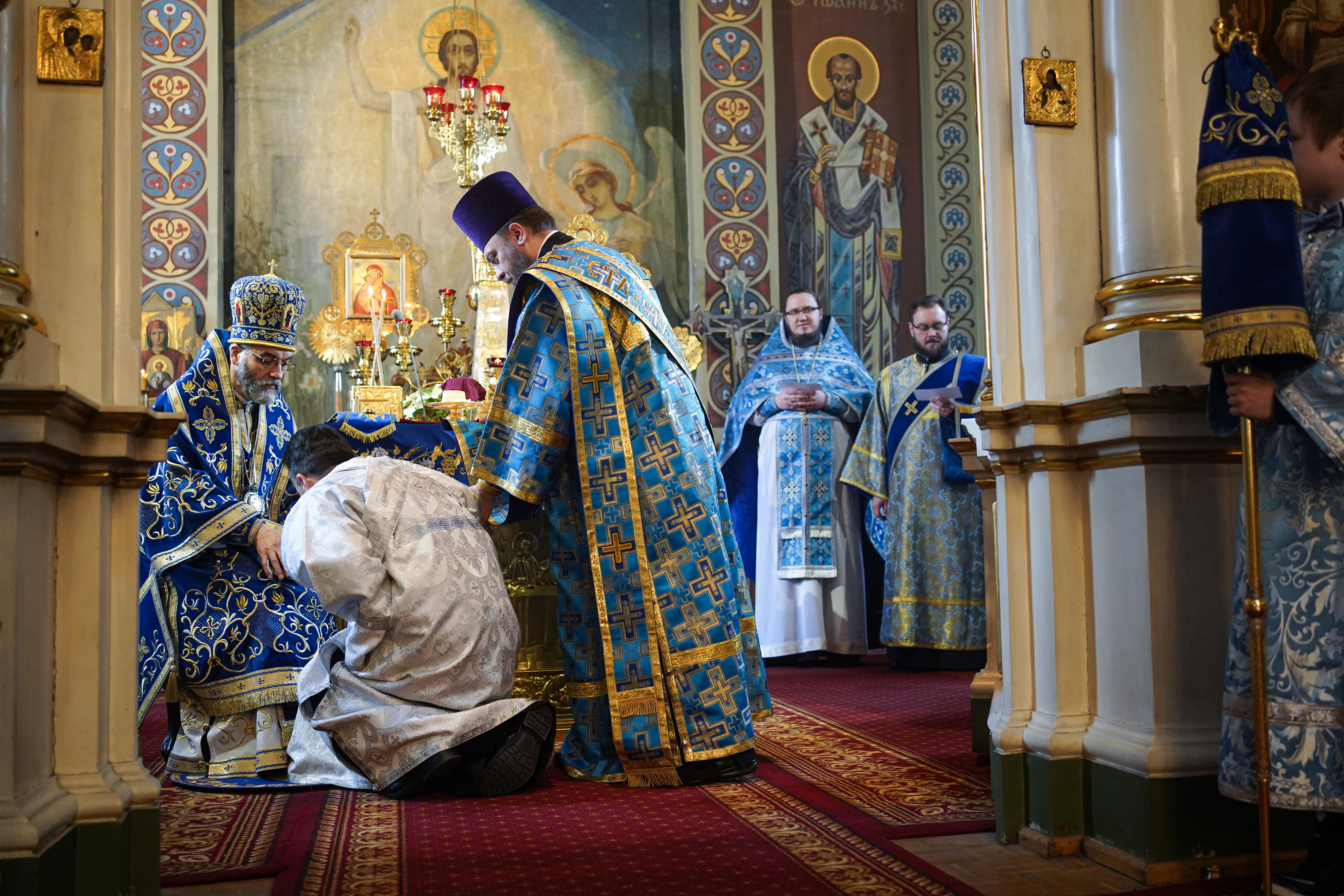 Deacon's ordination in St. Nicholas Cathedral in Białystok