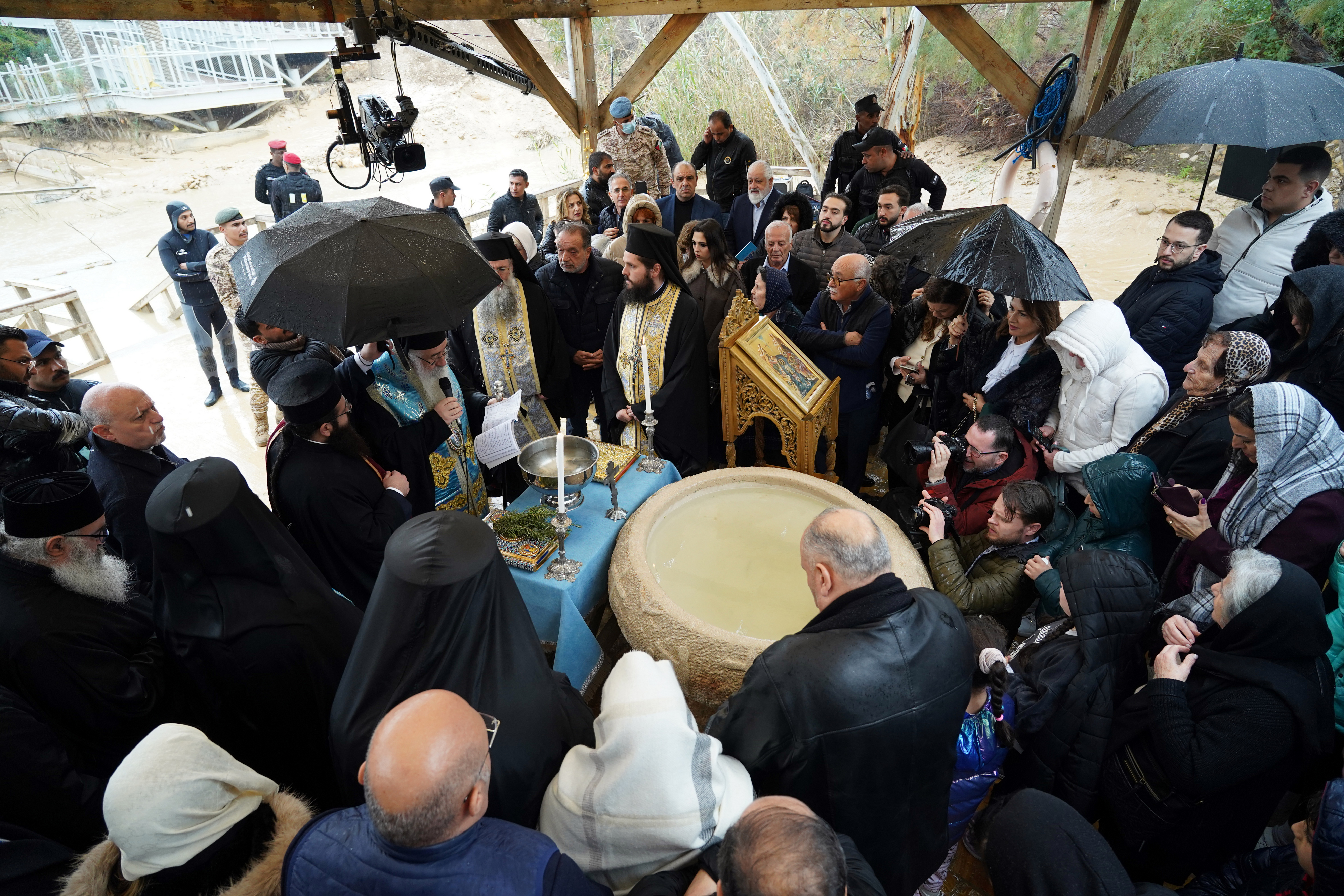 Epihpany on Jordan River in Jordan