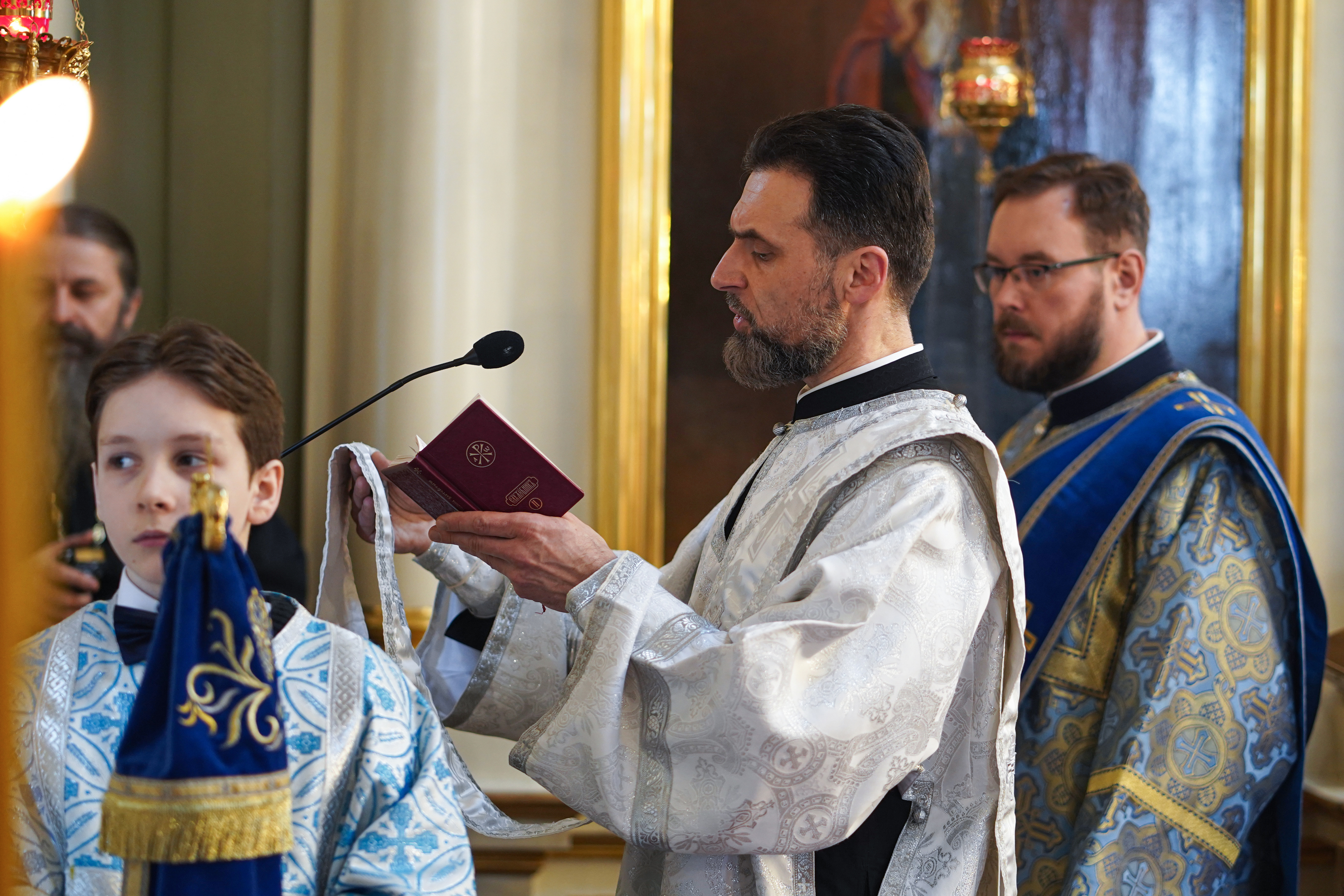 Deacon's ordination in St. Nicholas Cathedral in Białystok