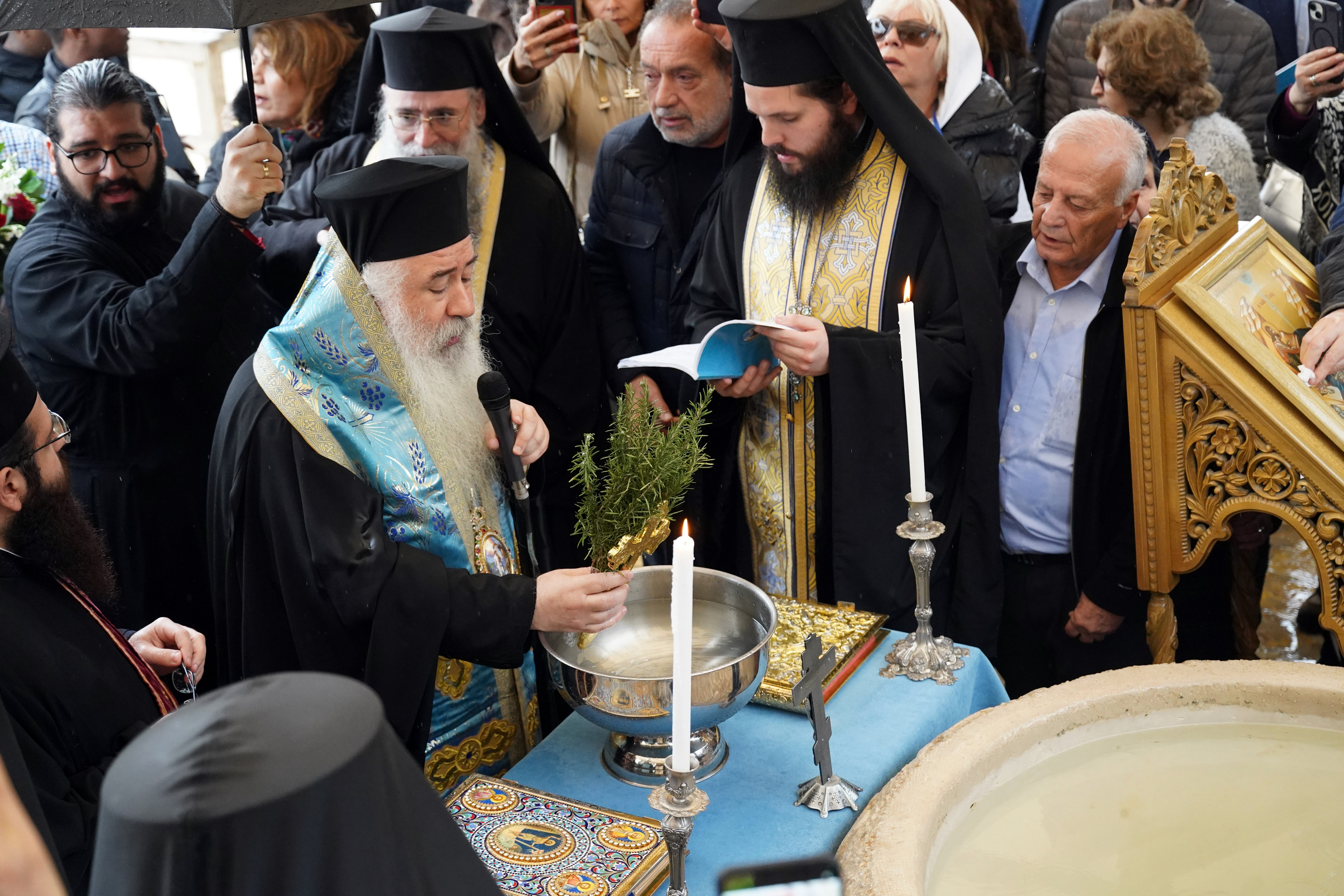 Epihpany on Jordan River in Jordan