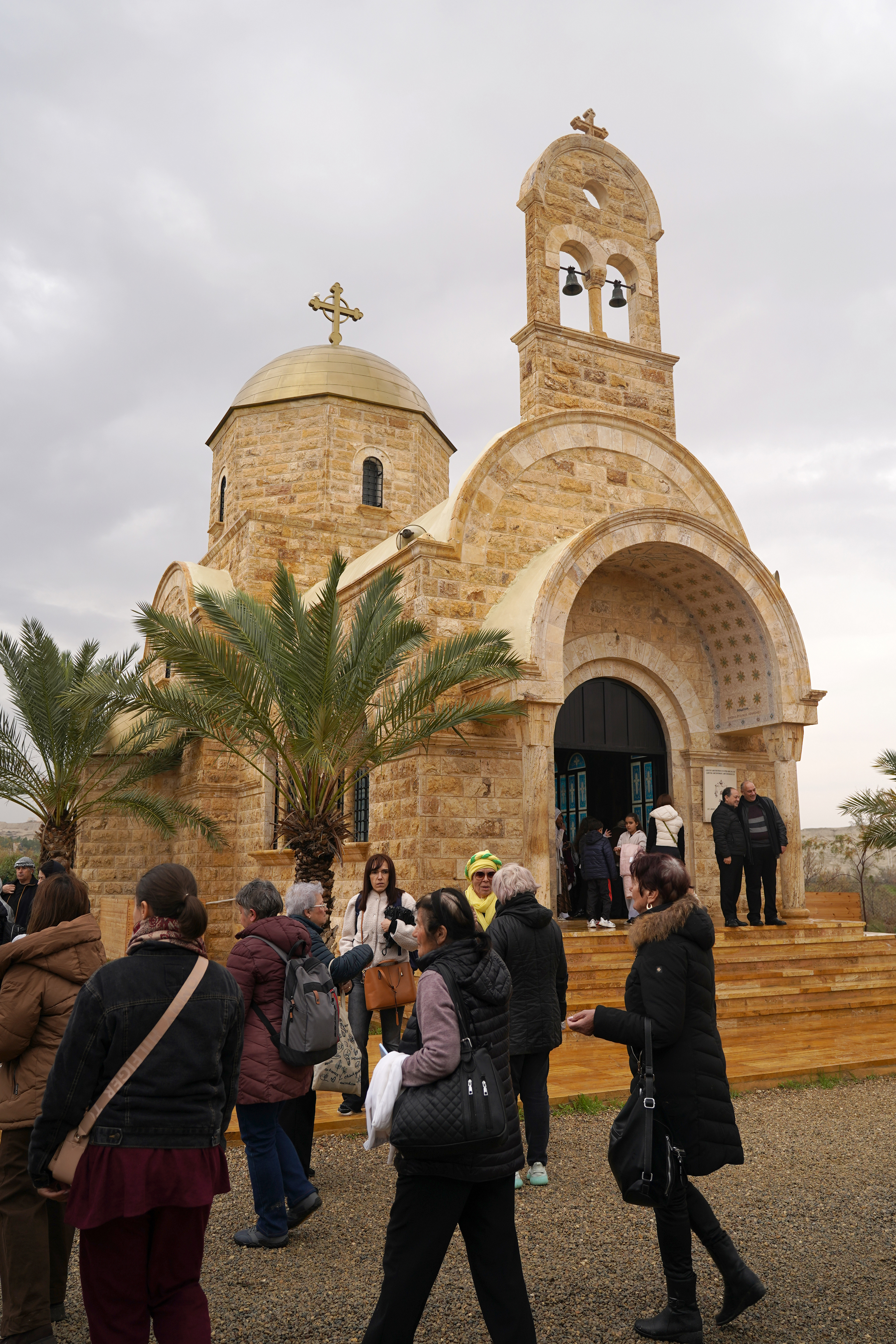 The Orthodox church close to baptism place of Jesus Christ