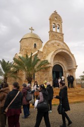 jarek 
 The Orthodox church close to baptism place of Jesus Christ