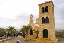 jarek 
 The Orthodox church close to baptism place of Jesus Christ