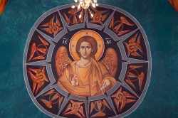 jarek 
 Fresco in the Orthodox church close to baptism place of Jesus Christ