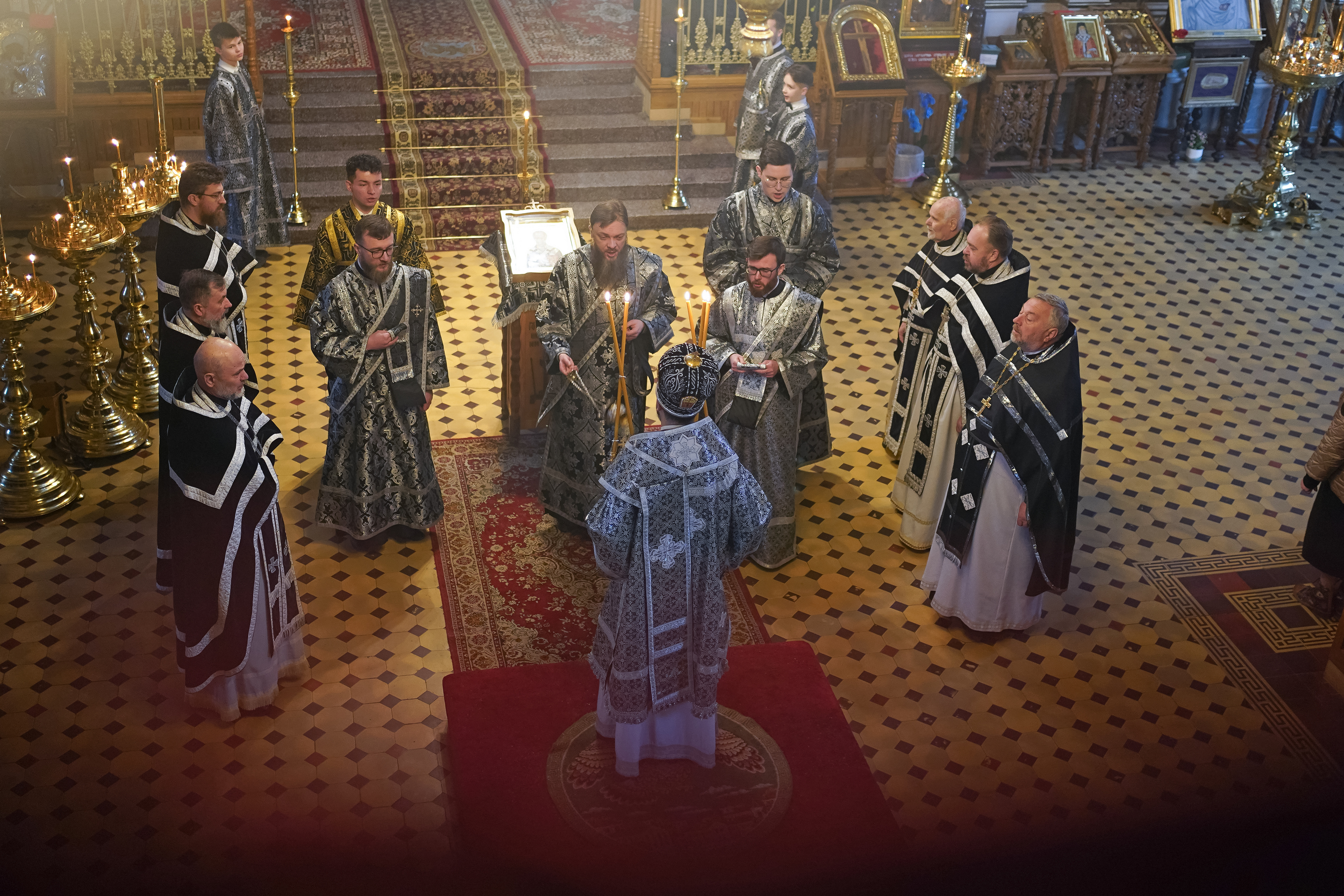 The first Liturgy of the Presanctified Gifts in St. Nicholas Cathedral in Białystok