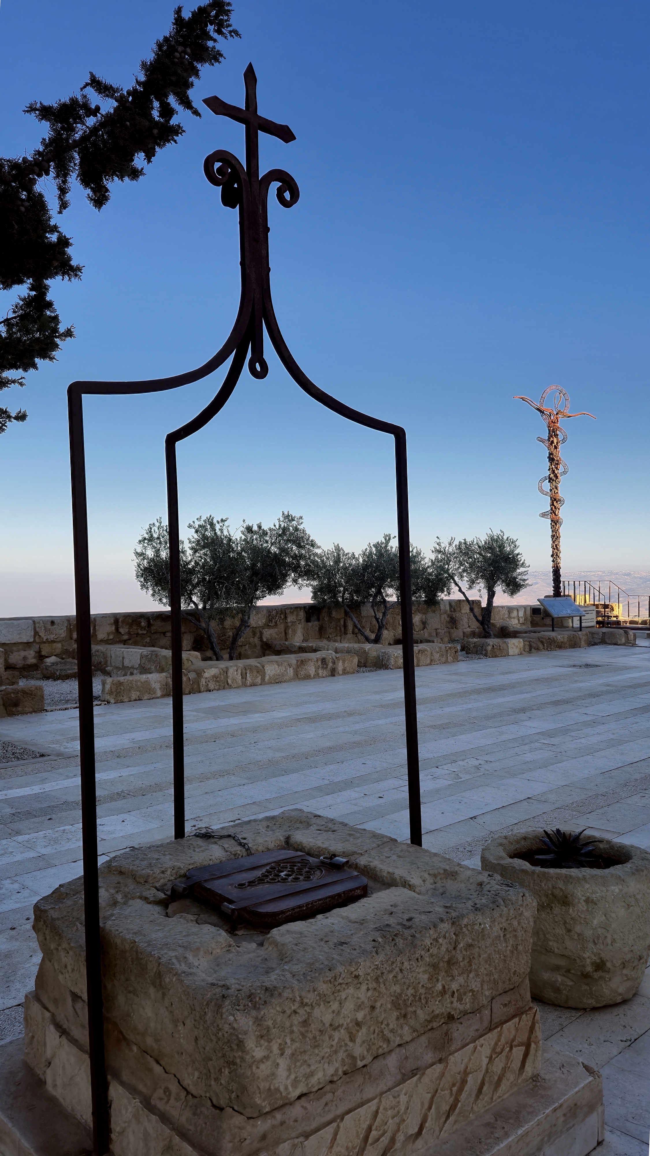 The old well on Mount Nebo 