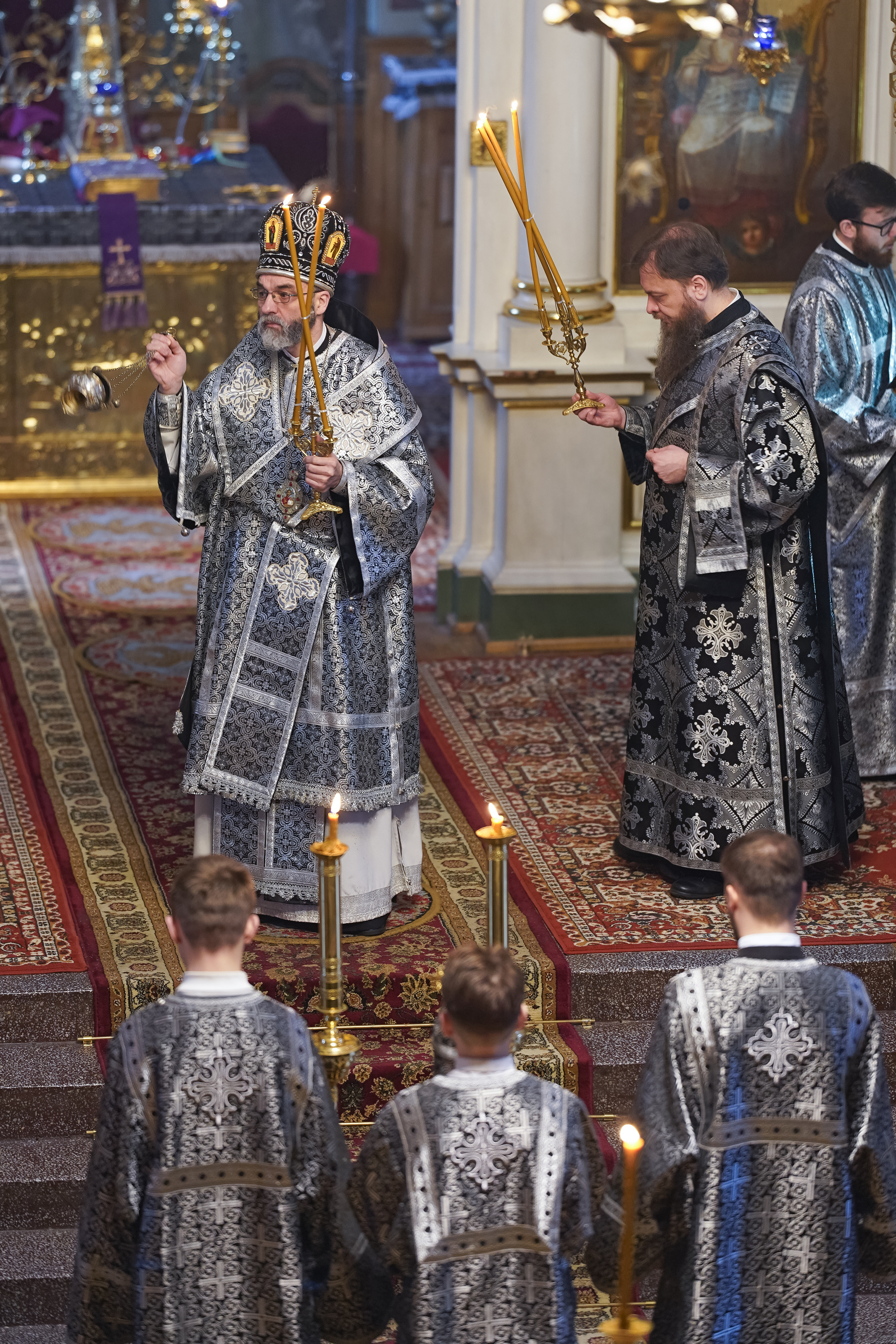 The first Liturgy of the Presanctified Gifts in St. Nicholas Cathedral in Białystok