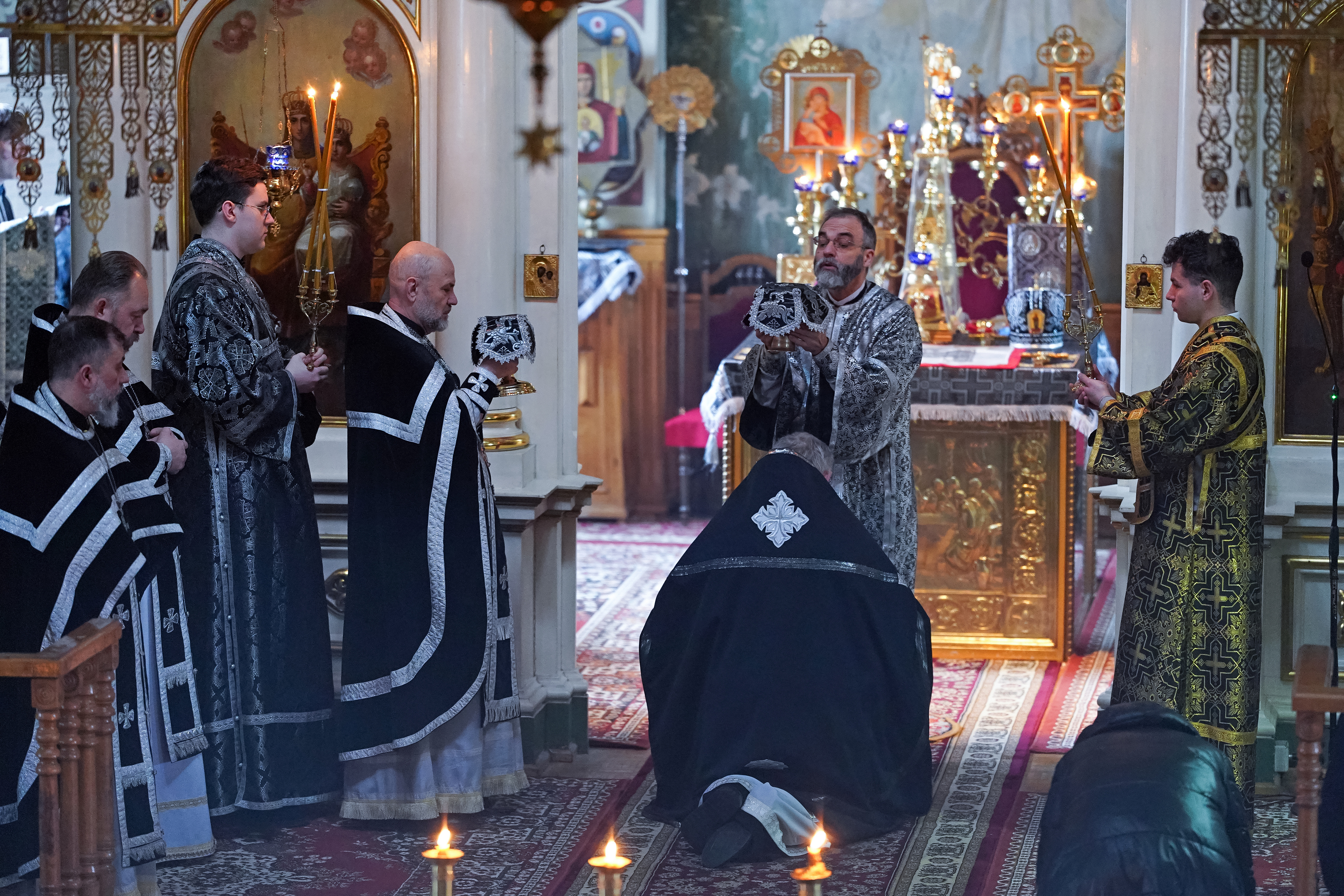 The first Liturgy of the Presanctified Gifts in St. Nicholas Cathedral in Białystok