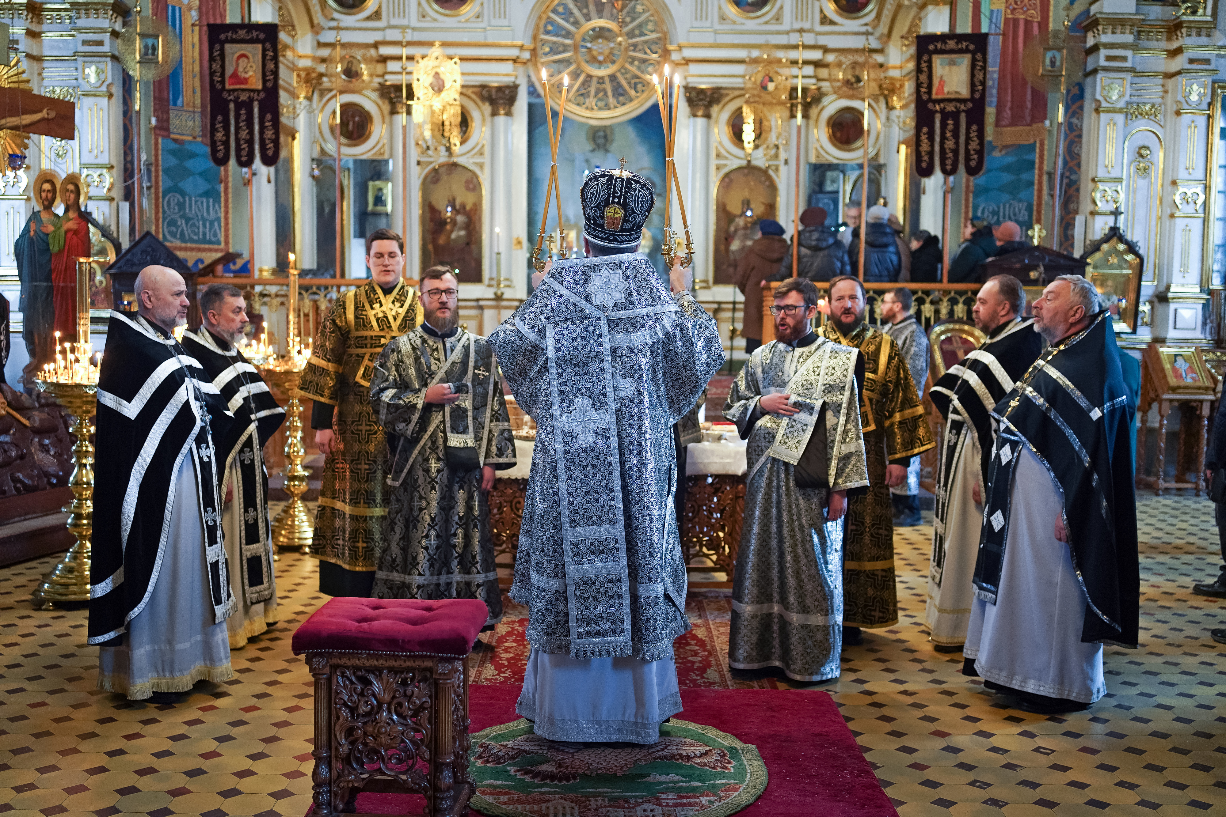 Liturgy of the Presanctified Gifts in St. Nicholas Cathedral in Białystok