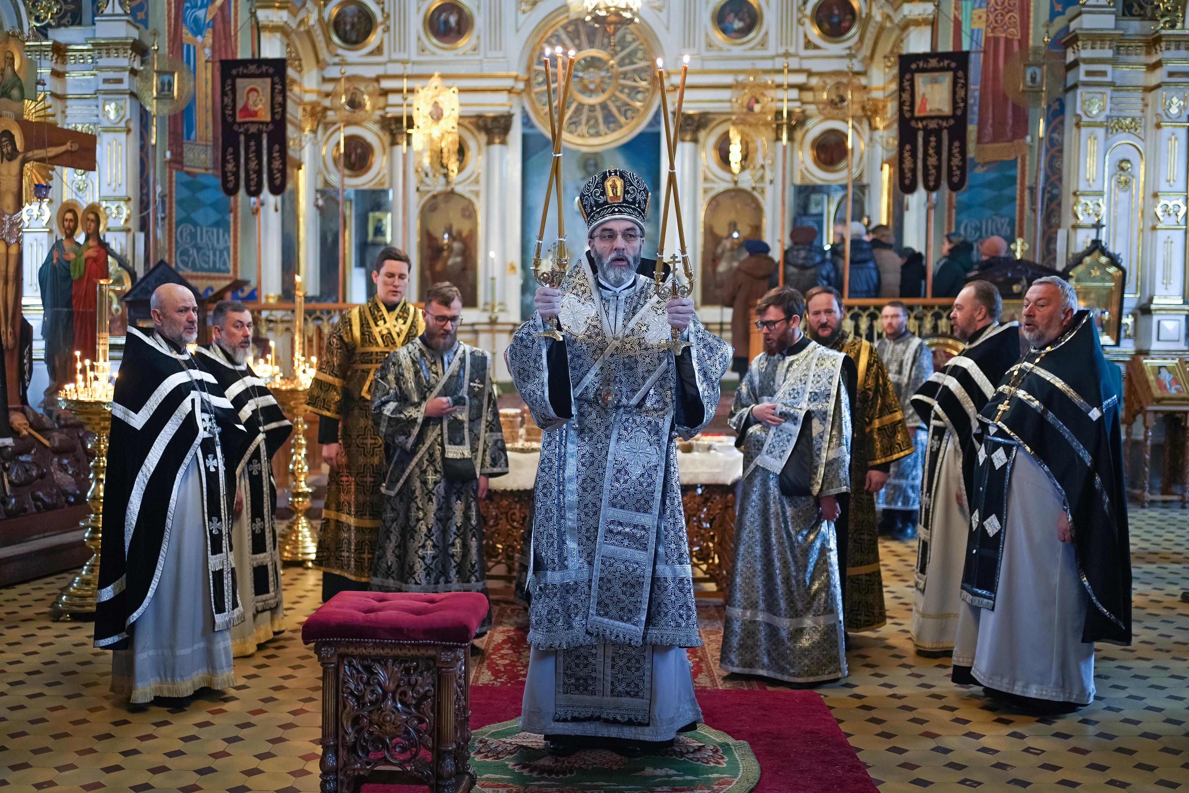 Liturgy of the Presanctified Gifts in St. Nicholas Cathedral in Białystok