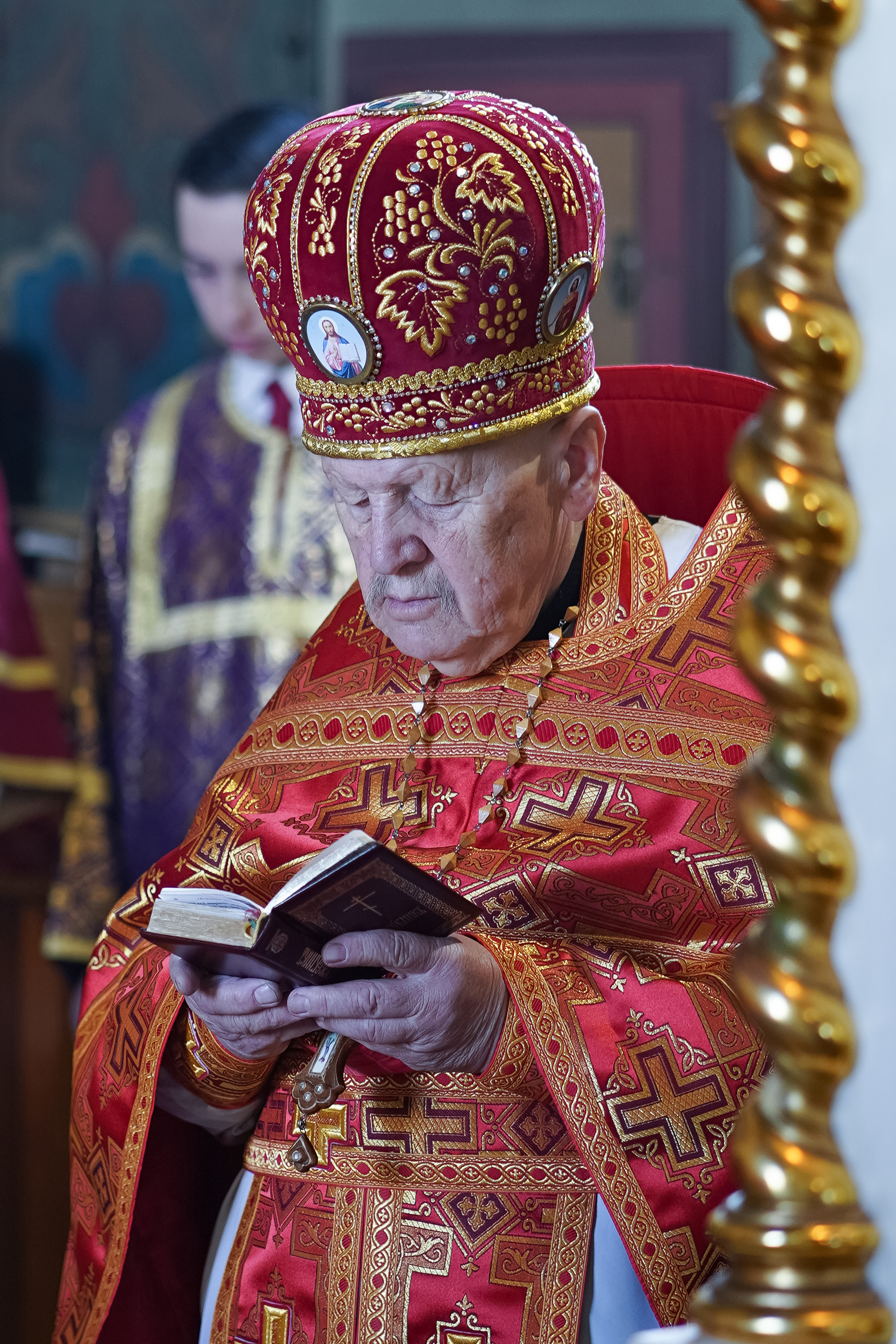 The Divine Liturgy on Sunday of the Adoration of the Holy Cross i St. Nicholas Cathedral, Białystok