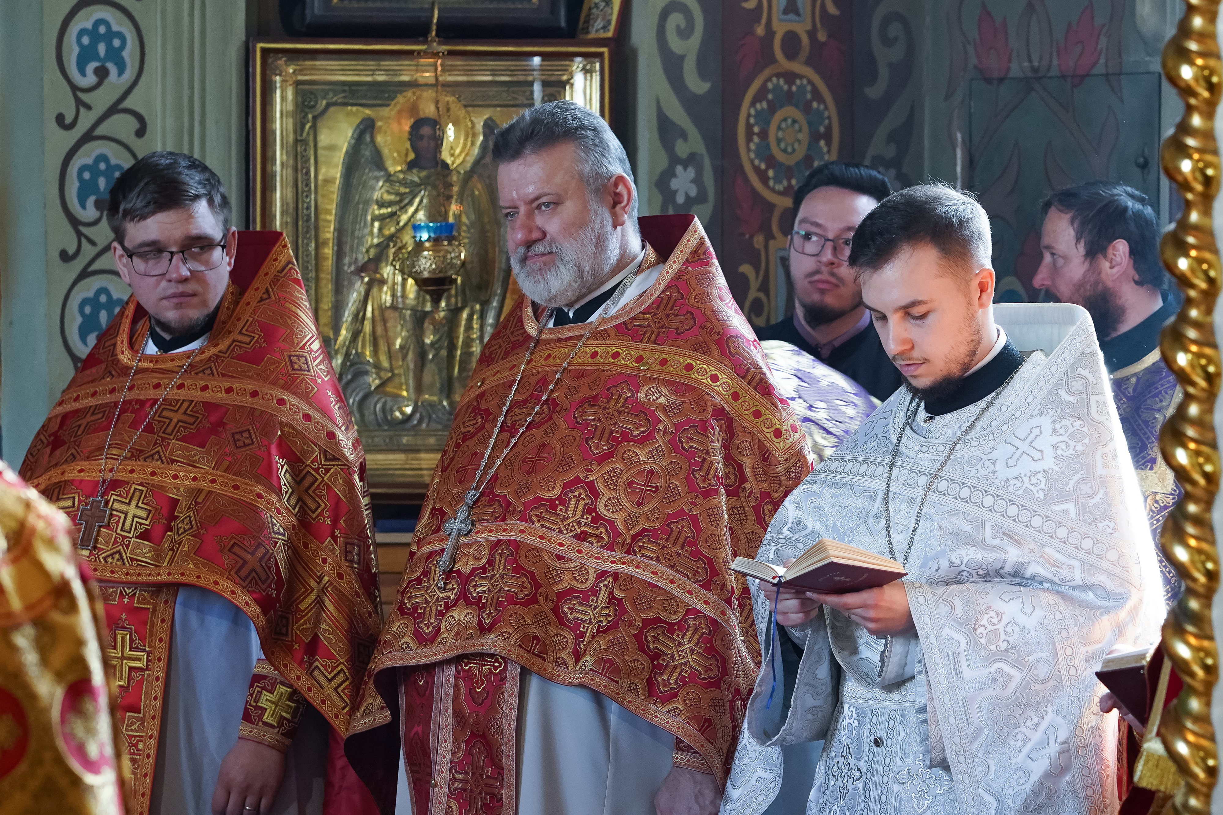 The Divine Liturgy on Sunday of the Adoration of the Holy Cross i St. Nicholas Cathedral, Białystok