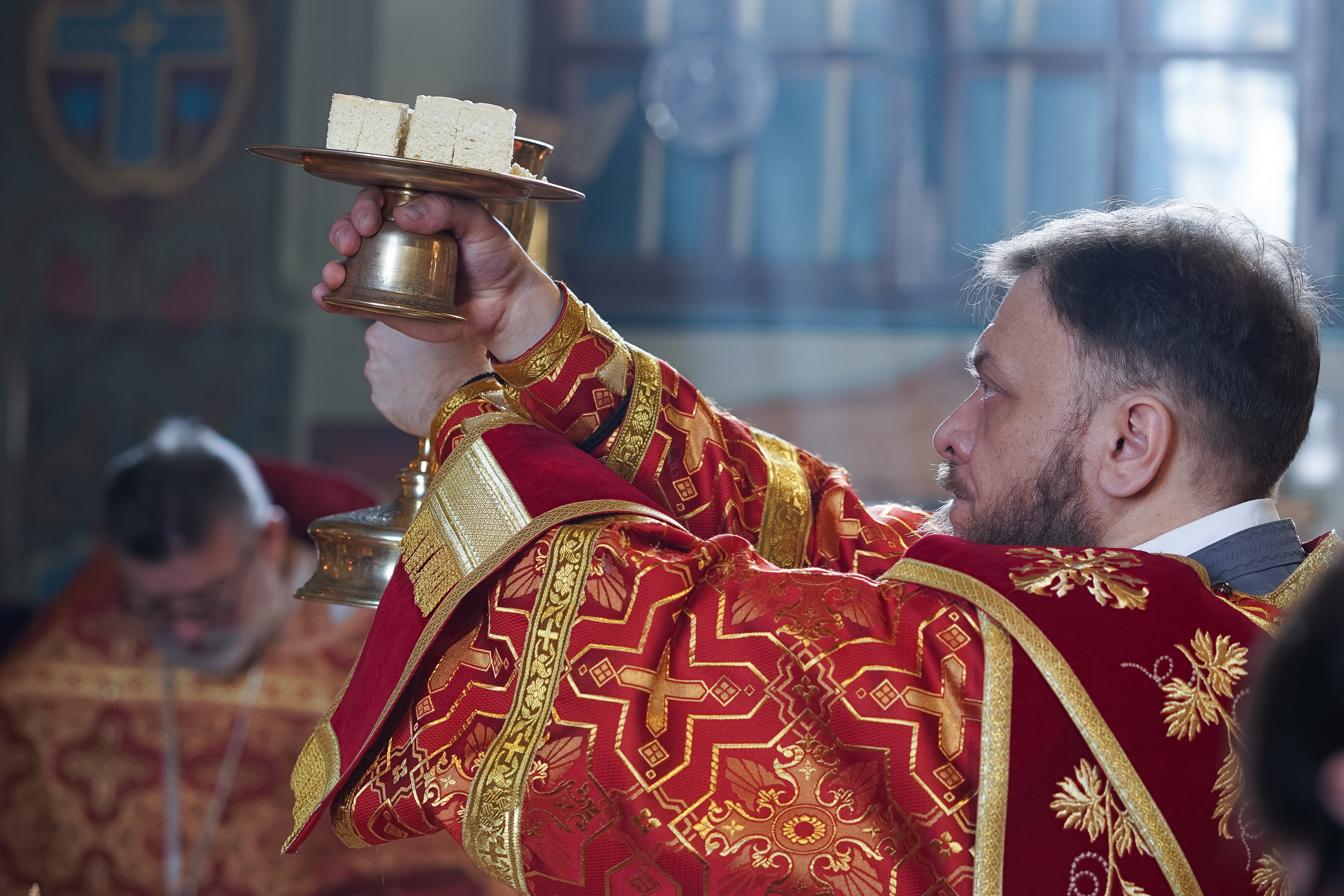 The Divine Liturgy on Sunday of the Adoration of the Holy Cross i St. Nicholas Cathedral, Białystok