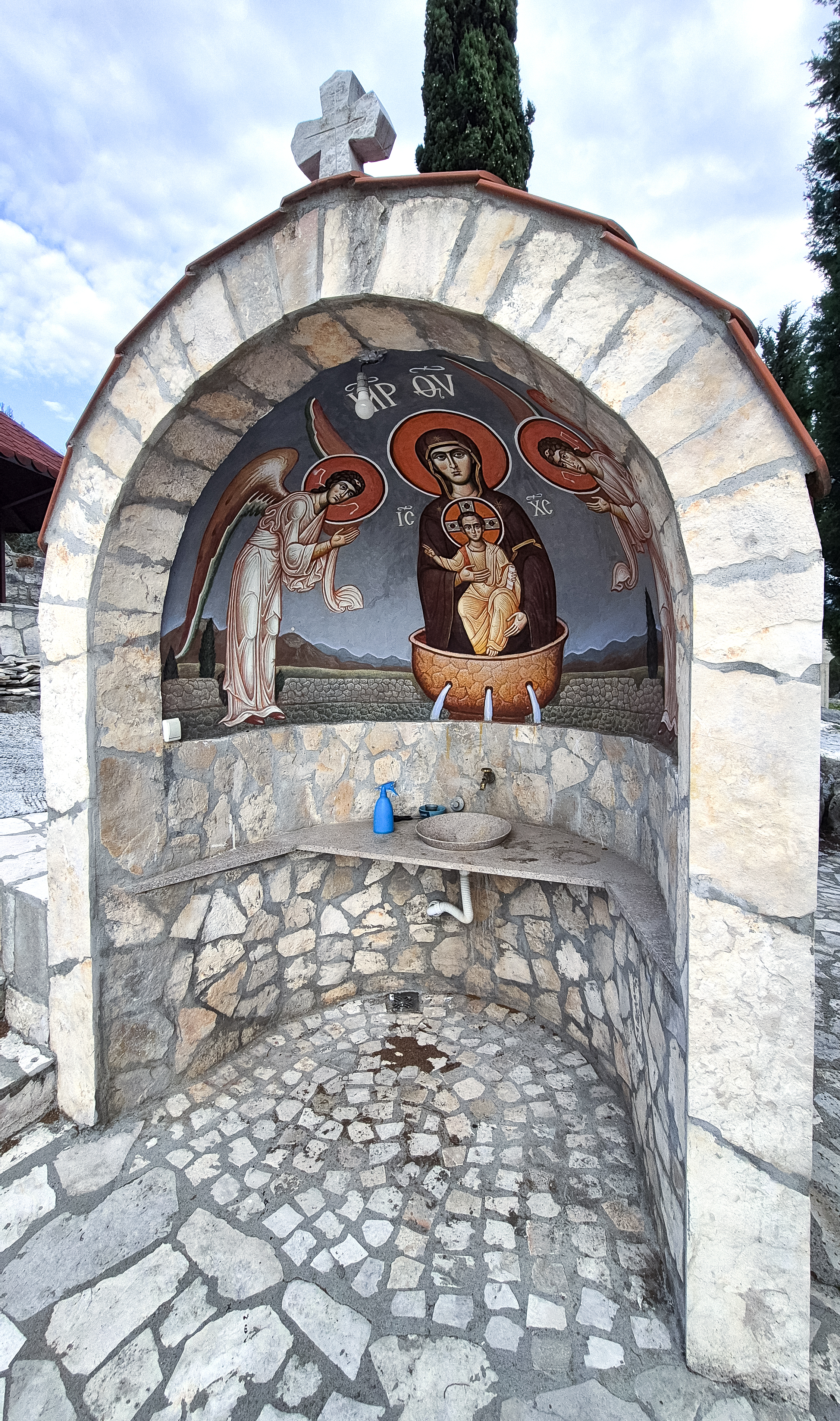 In Dajbabe monastery, close to Podgorica