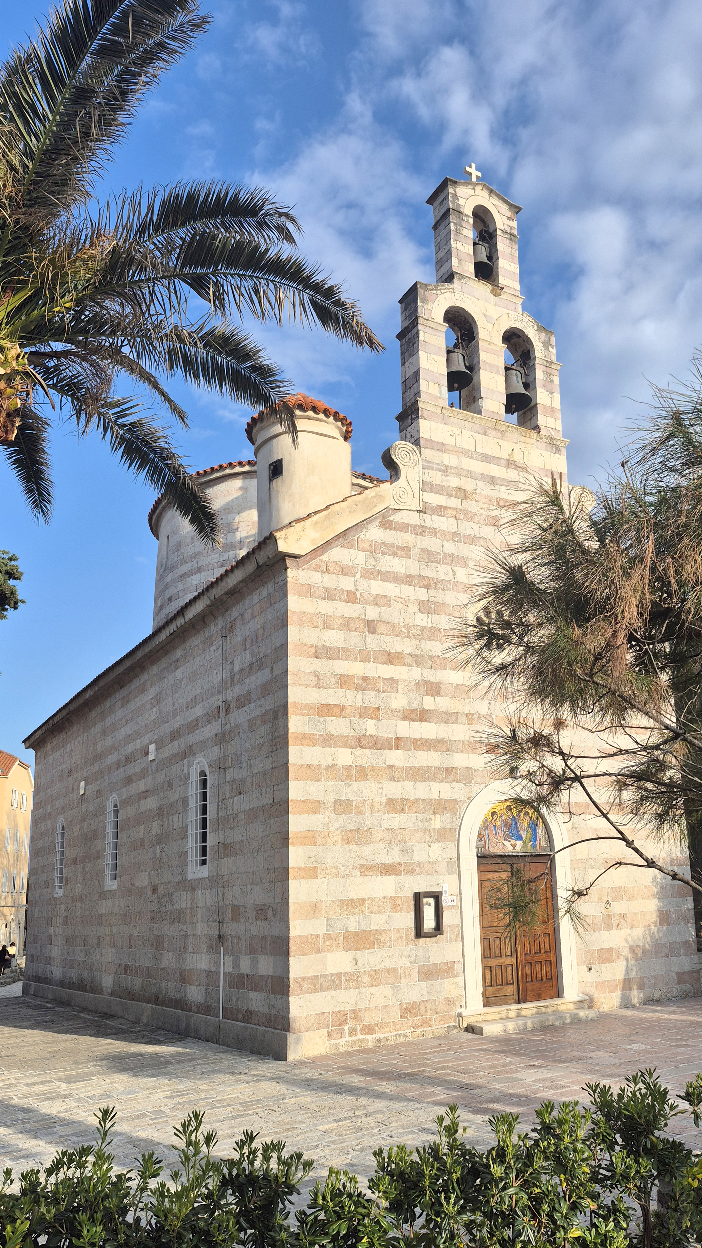 The Holy Trinity Orthodox church in Budva