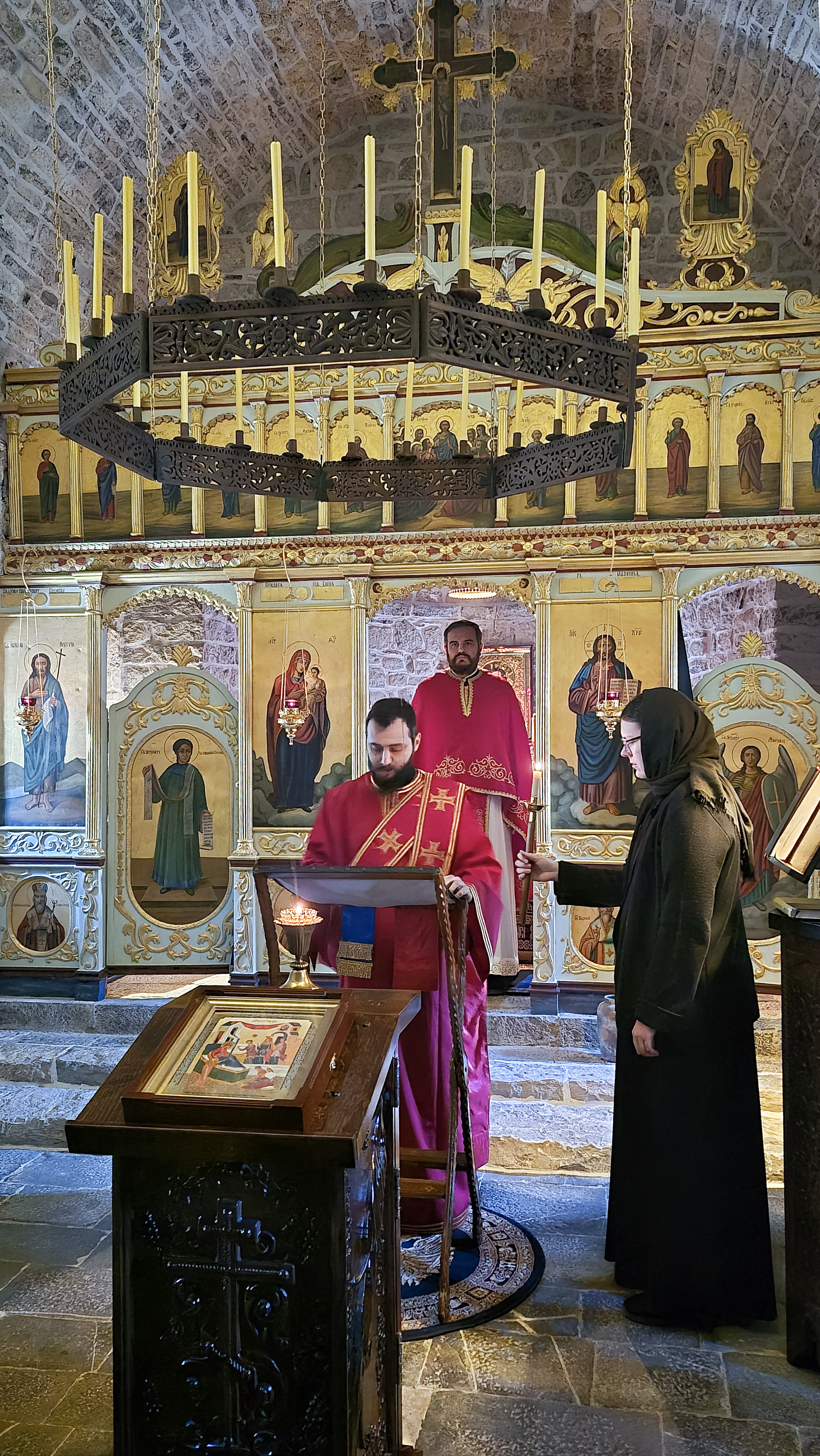 The Divine Liturgy in Brskut Convent 
