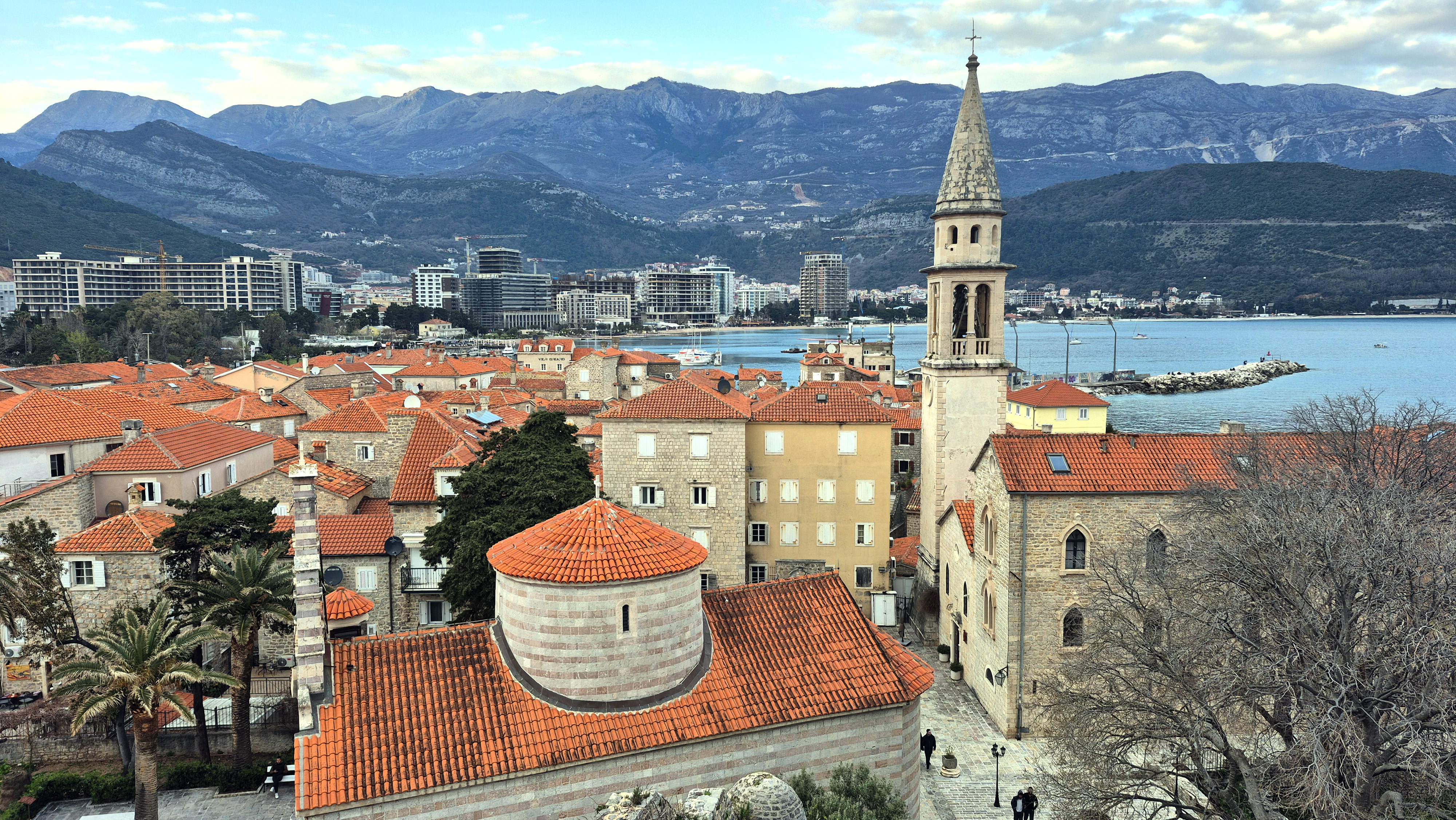 The Holy Trinity church in Budva