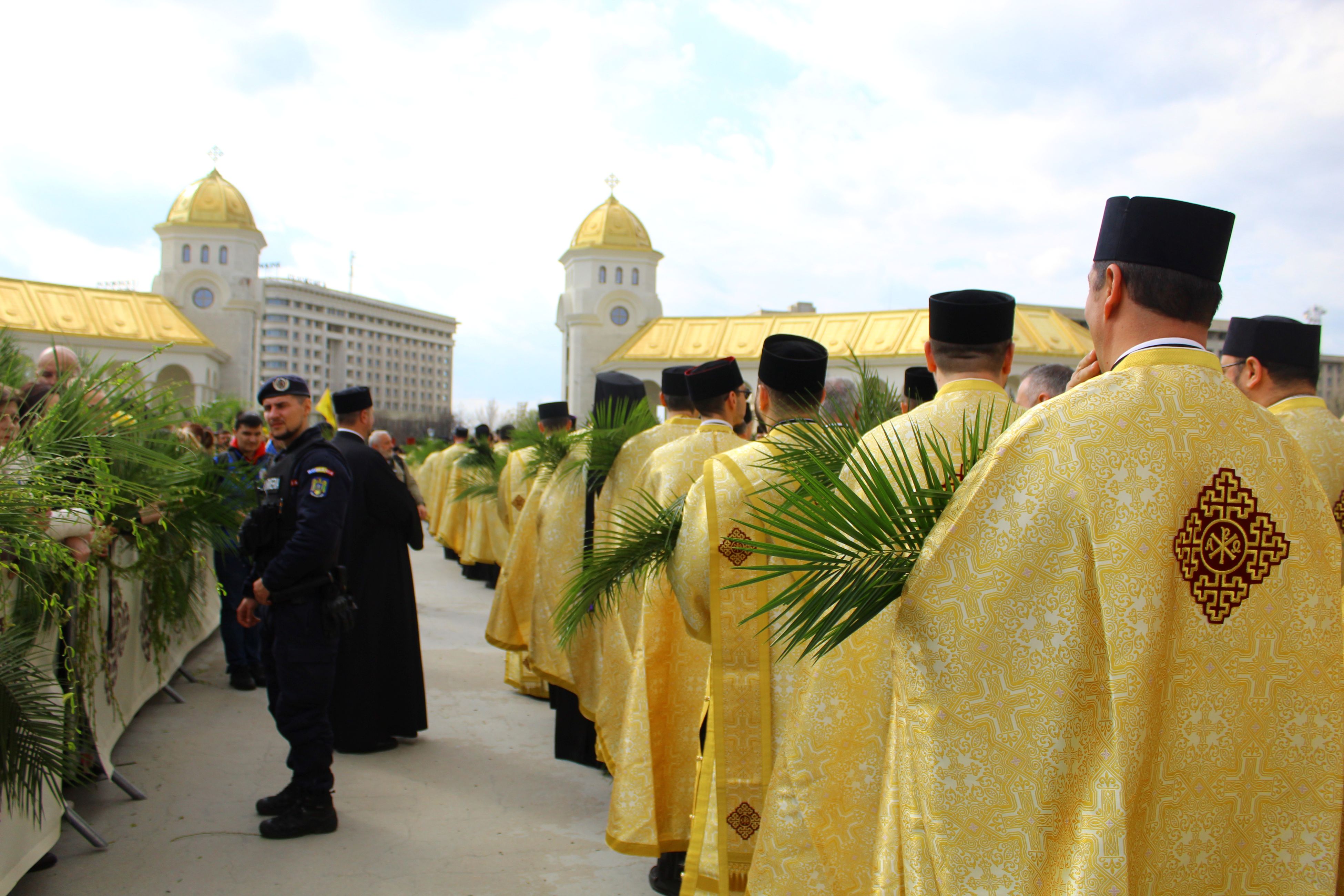 Palm pilgrimage in Romania