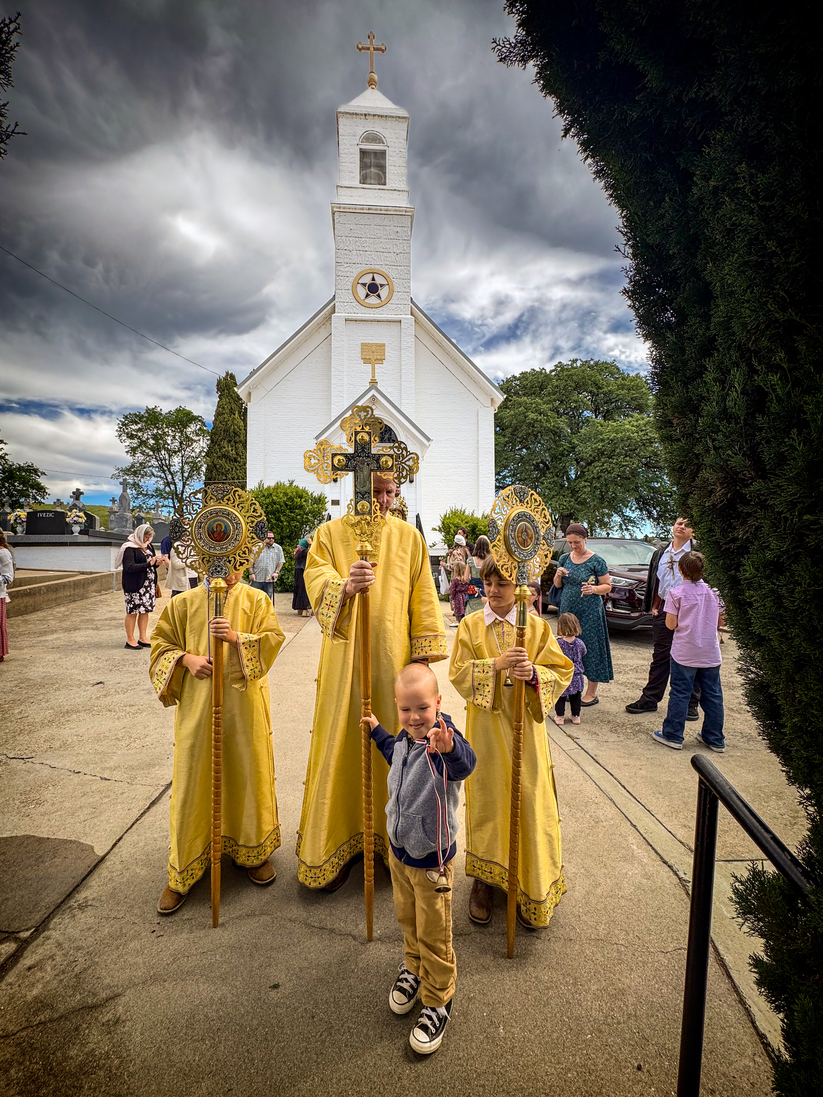 Palm Sunday–Цвети–Cveti–St. Sava, Jackson, California, USA