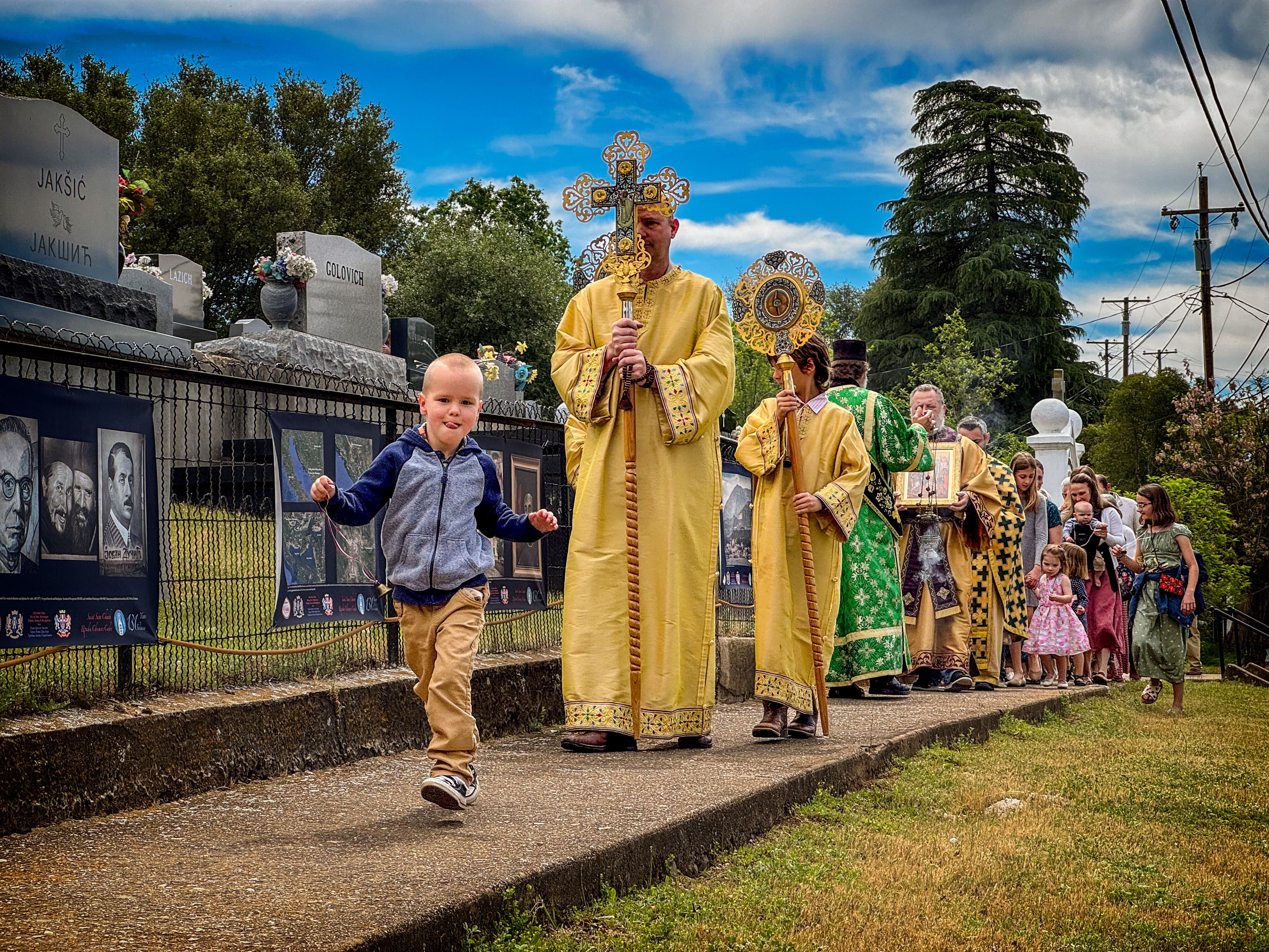 Palm Sunday–Цвети–Cveti–St. Sava, Jackson, California, USA